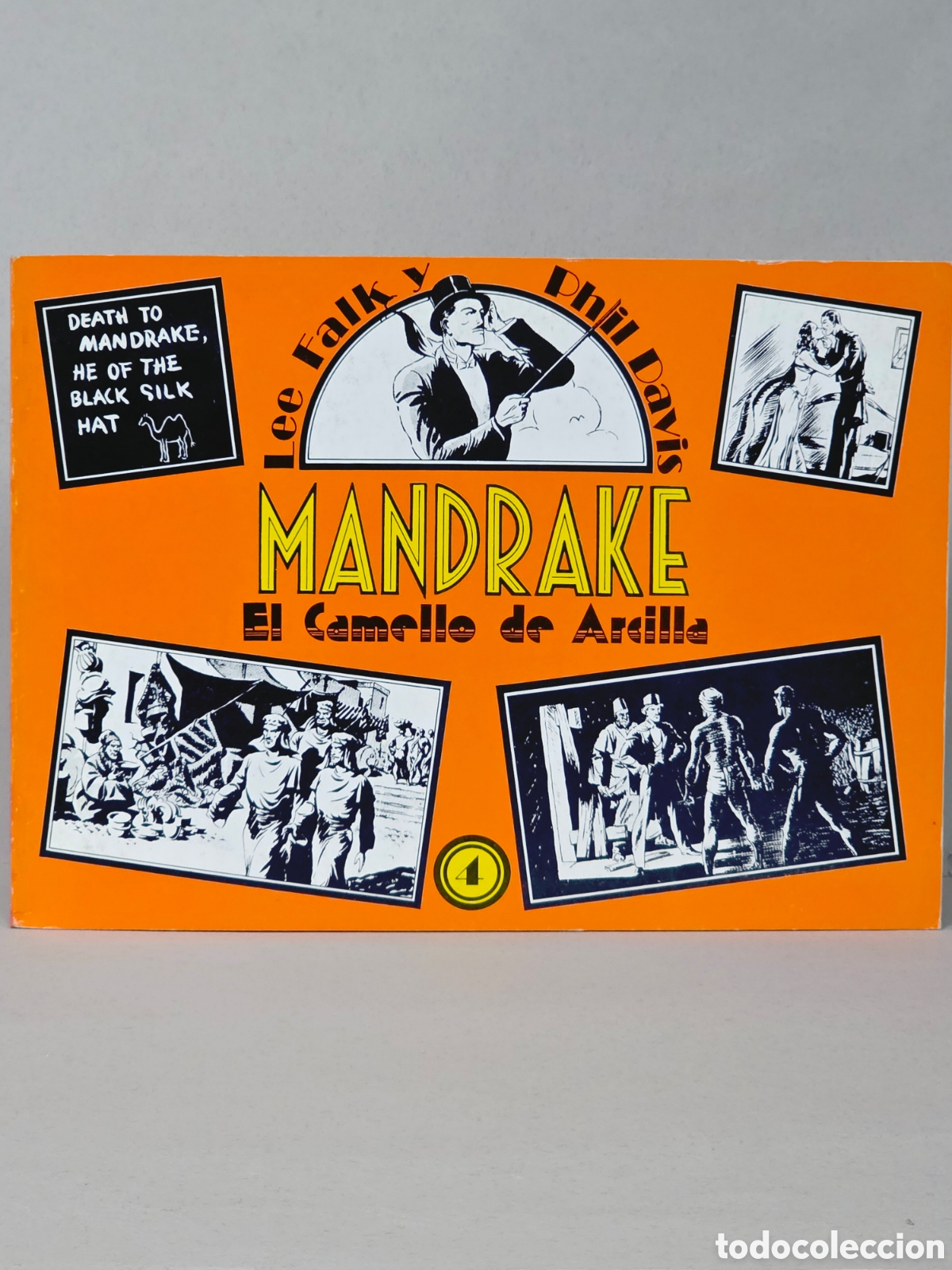 Tebeos: C&Oacute;MIC MANDRAKE 4 EL CAMELLO DE ARCILLA GRANDES CL&Aacute;SICOS MUY BUEN ESTADO