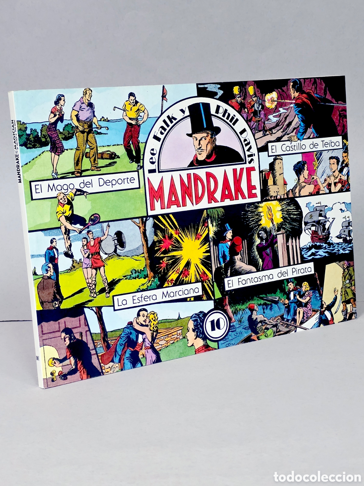 Tebeos: C&Oacute;MIC MANDRAKE 10 EL MAGO DEL DEPORTE GRANDES CL&Aacute;SICOS DE KIOSCO ESTADO