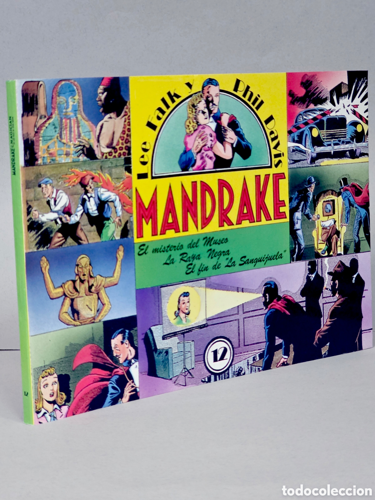 Tebeos: C&Oacute;MIC MANDRAKE 12 EL MISTERIO DEL MUSEO GRANDES CL&Aacute;SICOS EXCELENTE ESTADO