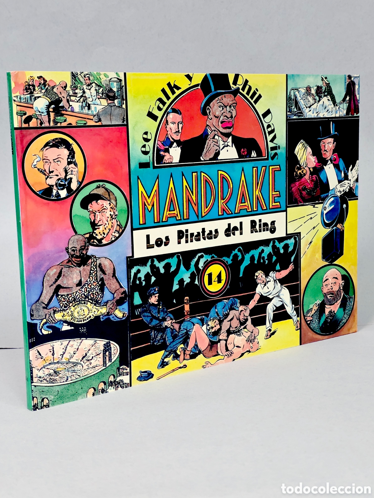 Tebeos: C&Oacute;MIC MANDRAKE 14 LOS PIRATAS DEL RING GRANDES CL&Aacute;SICOS DE KIOSCO ESTADO