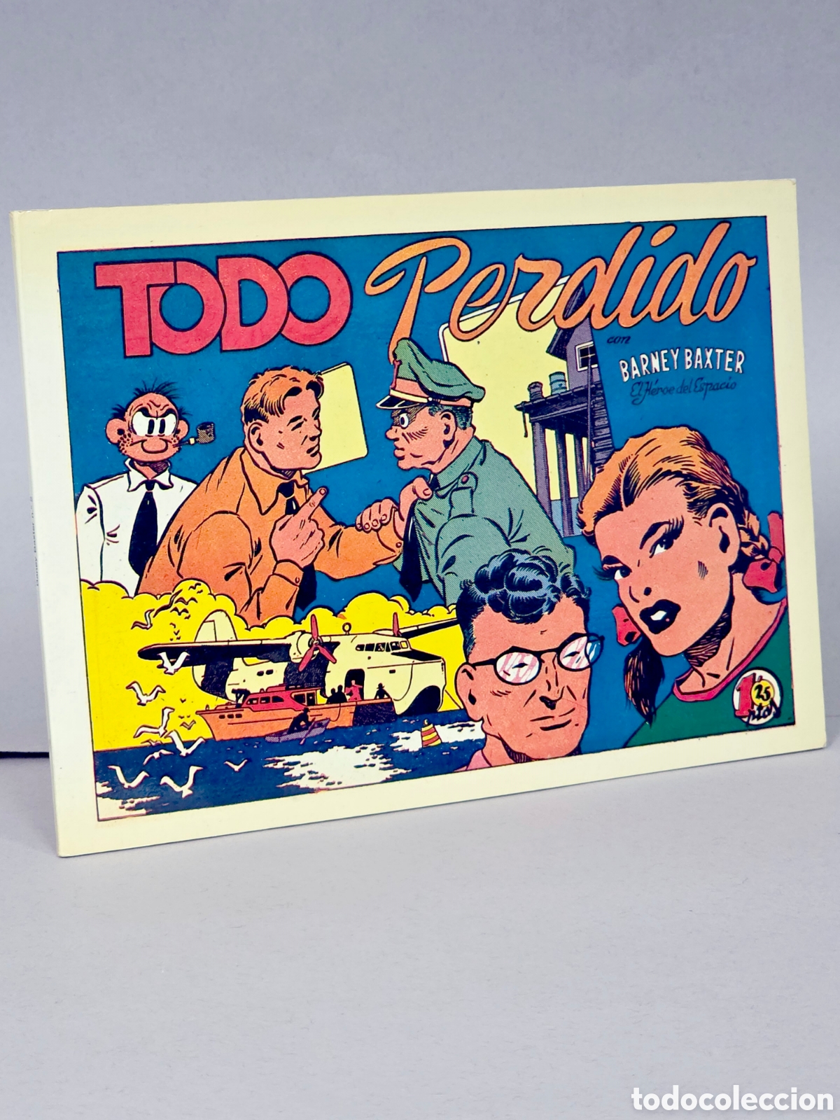 Tebeos: C&Oacute;MIC TODO PERDIDO BARNEY BAXTER REEDICI&Oacute;N FACS&Iacute;MIL EXCELENTE ESTADO