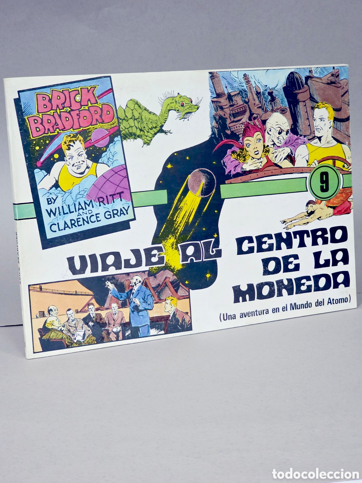 Tebeos: C&Oacute;MIC VIAJE AL CENTRO DE LA MONEDA 9 REEDICI&Oacute;N FACS&Iacute;MIL EXCELENTE ESTADO - Foto 1