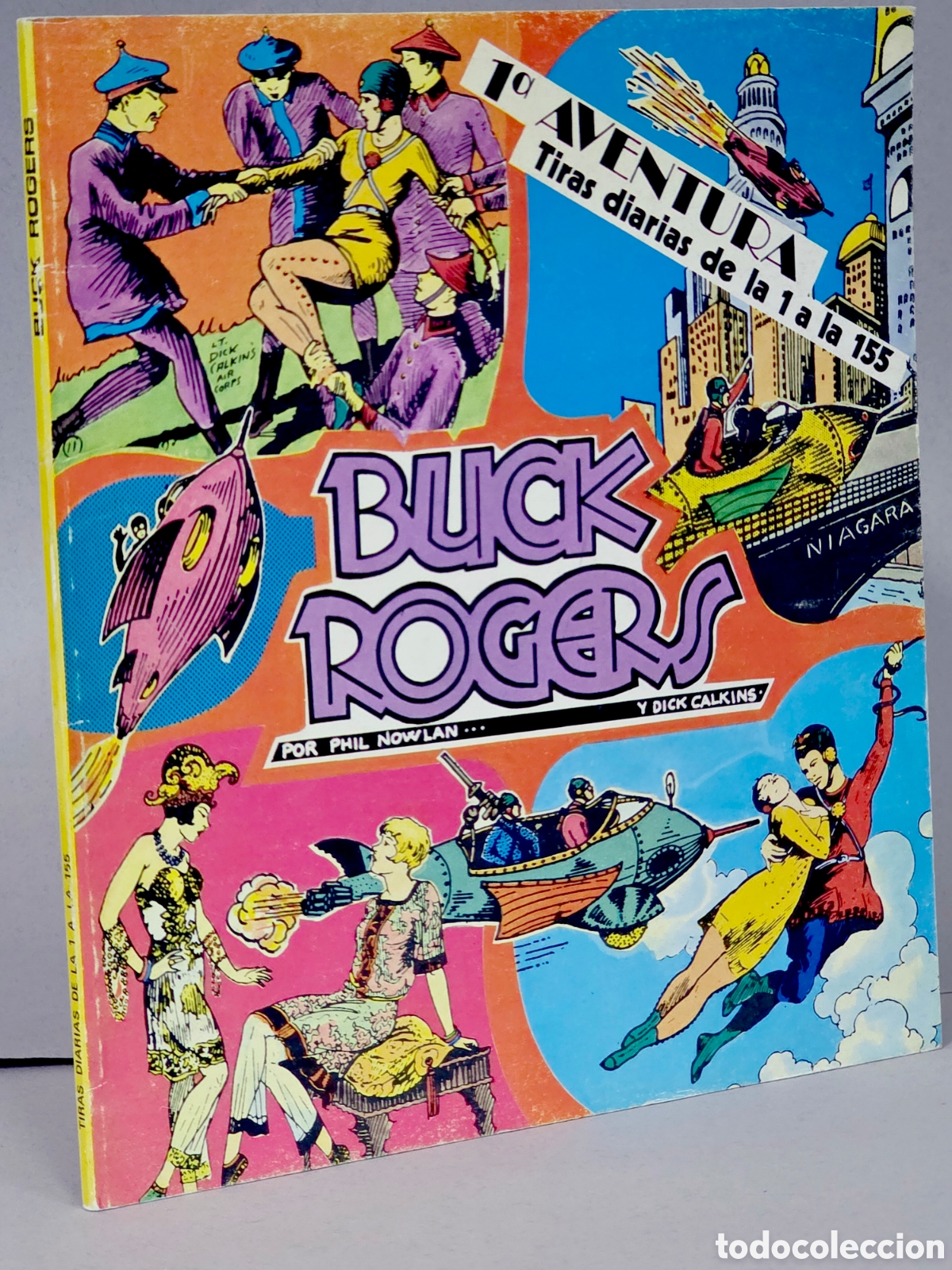 Tebeos: C&Oacute;MIC BUCK ROGERS TIRAS DIARIAS REEDICI&Oacute;N FACS&Iacute;MIL MUY BUEN ESTADO