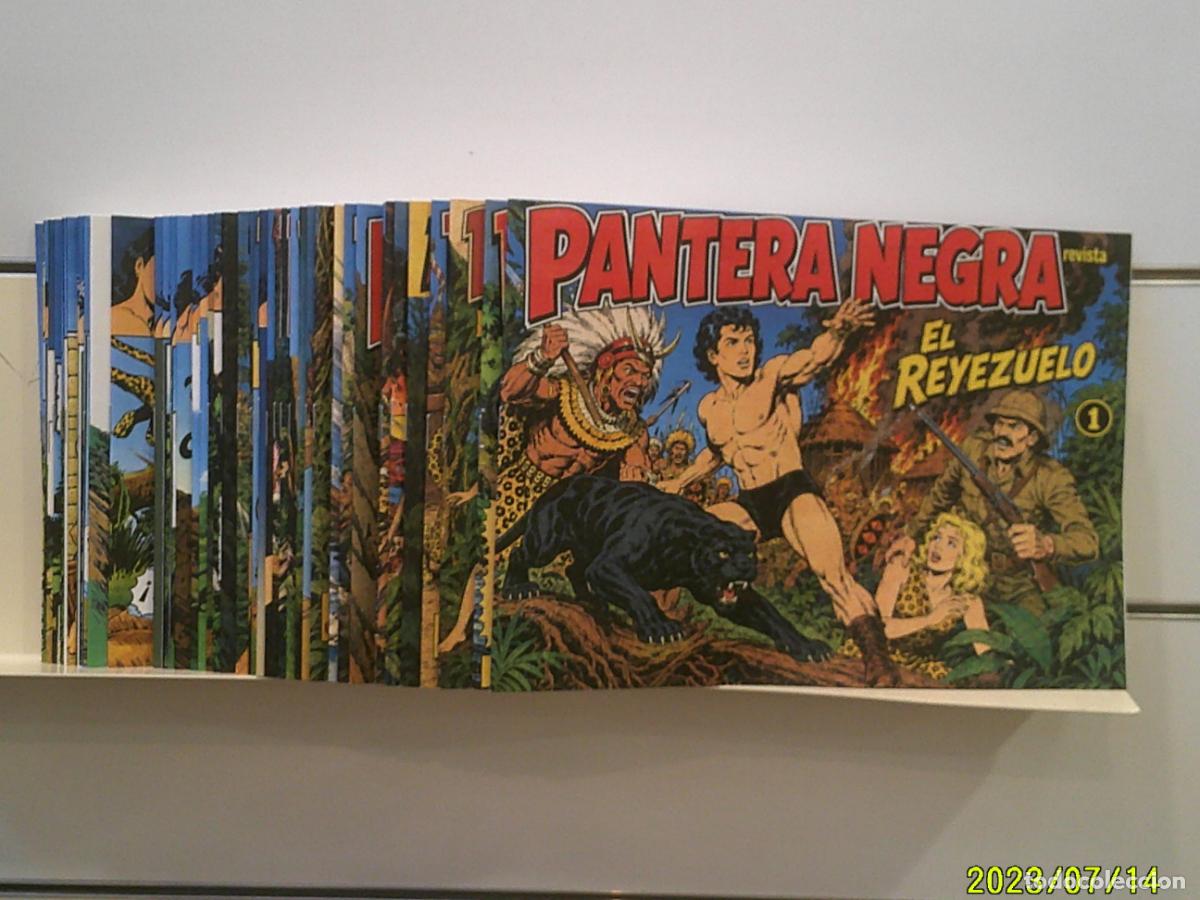 Tebeos: PANTERA NEGRA REVISTA COLOR COMPLETA 65 NUM. REEDICION