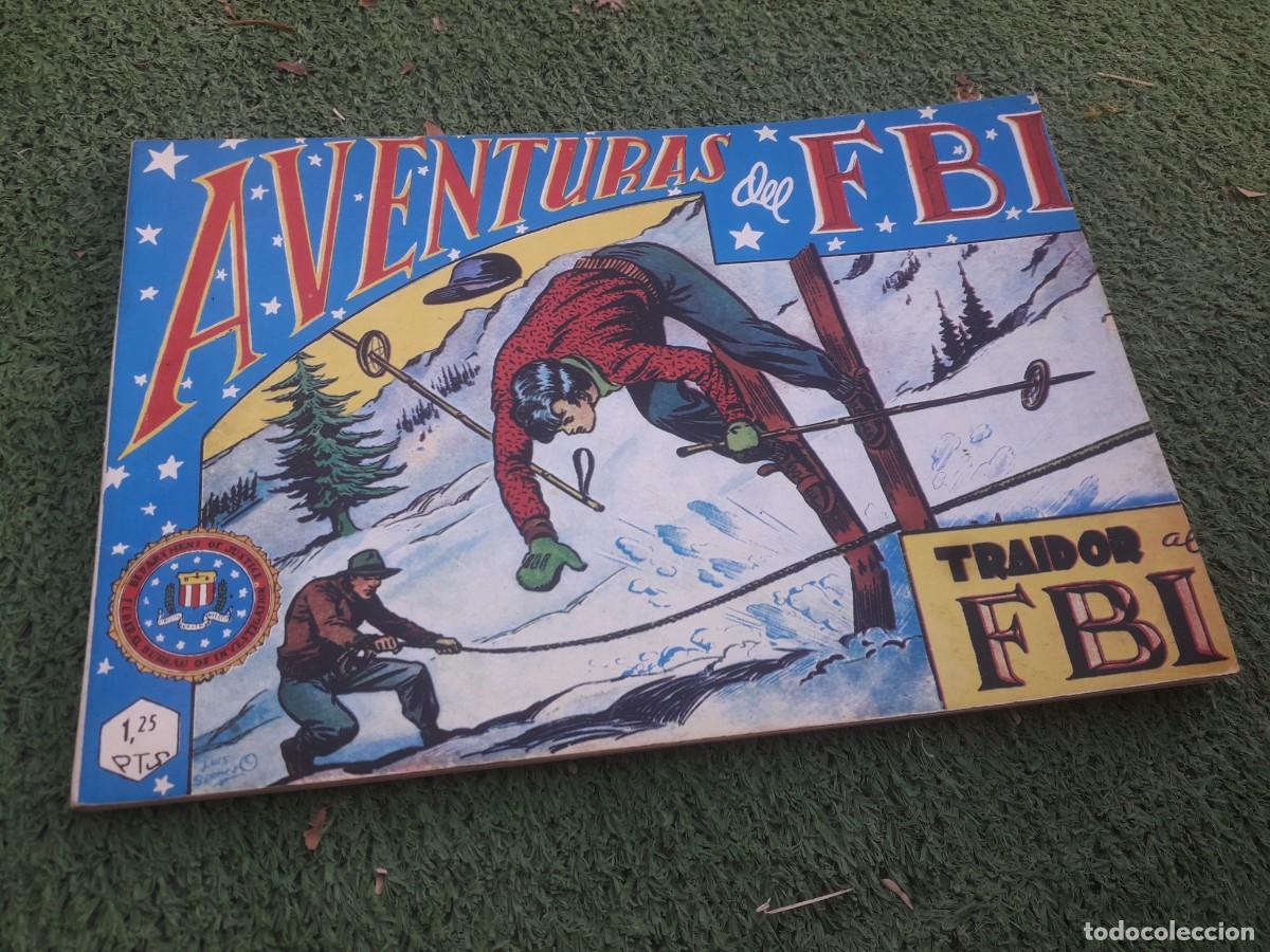 Tebeos: Aventuras del FBI retapado numero 6 ediciones b.o.1981