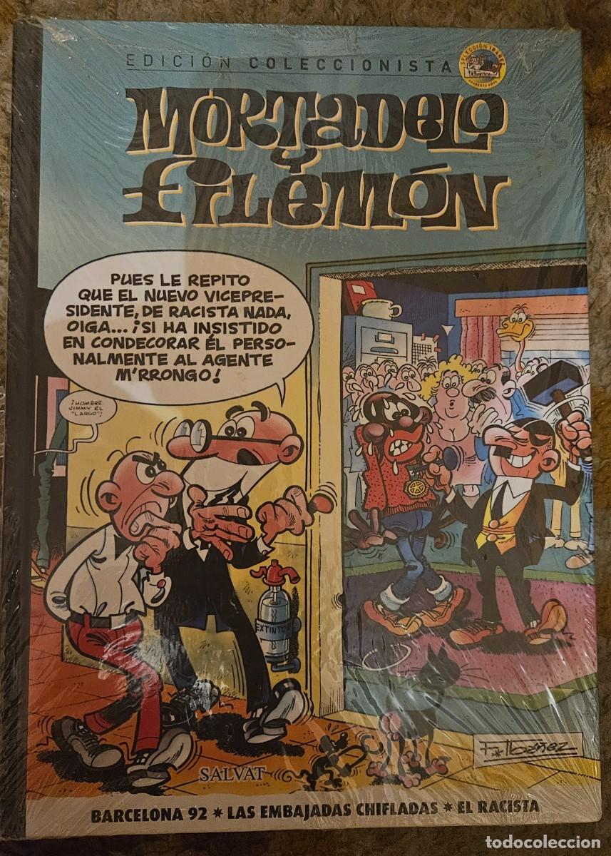 Tebeos: Mortadelo y Filem&oacute;n Edici&oacute;n coleccionista n&deg; 9 Salvat nuevo precintado 2015 Barcelona'92 El racista