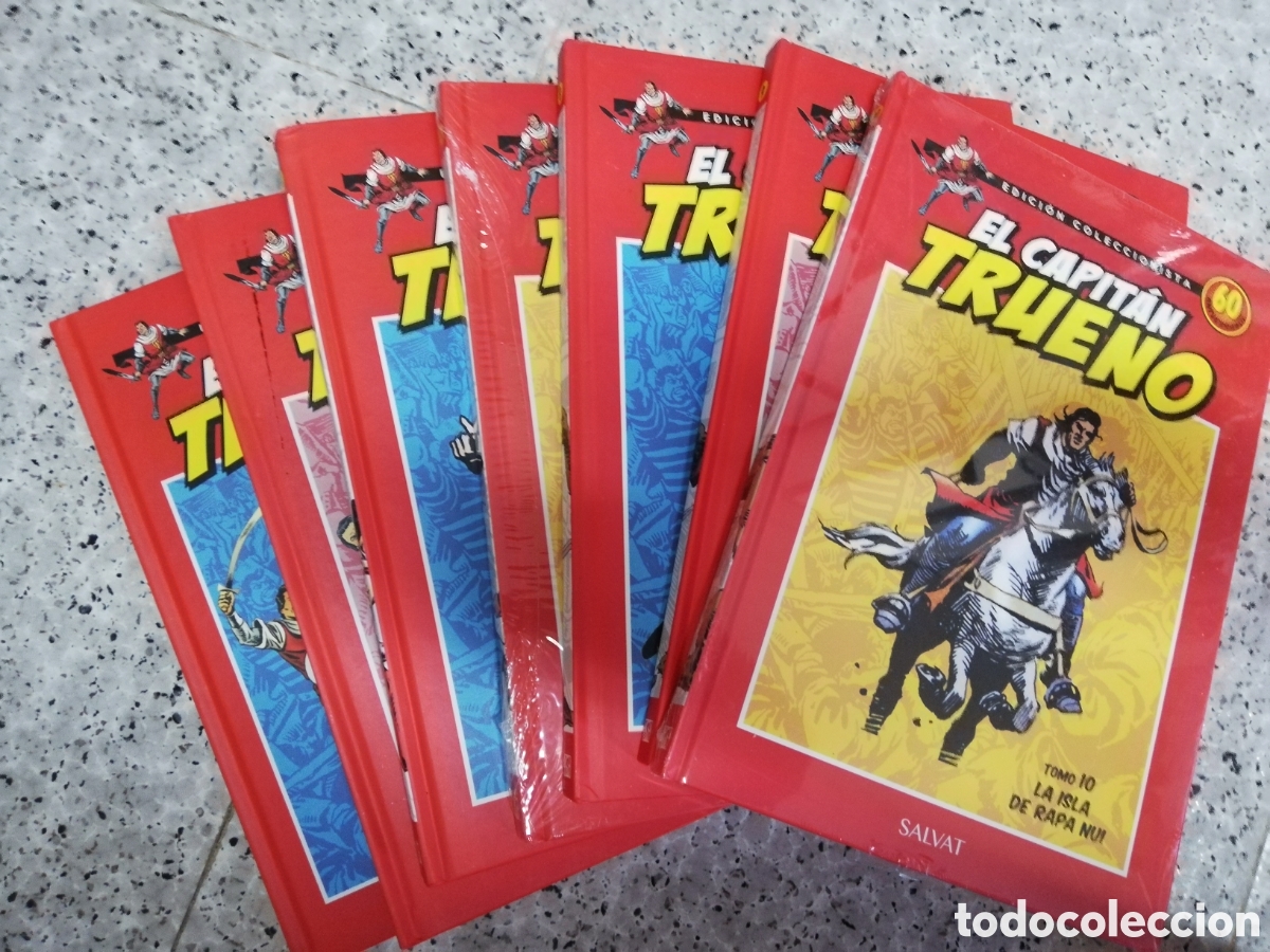 Tebeos: El Capit&aacute;n Trueno. Edici&oacute;n coleccionista 60 aniversario. 7 Tomos 3-6 y 8-10