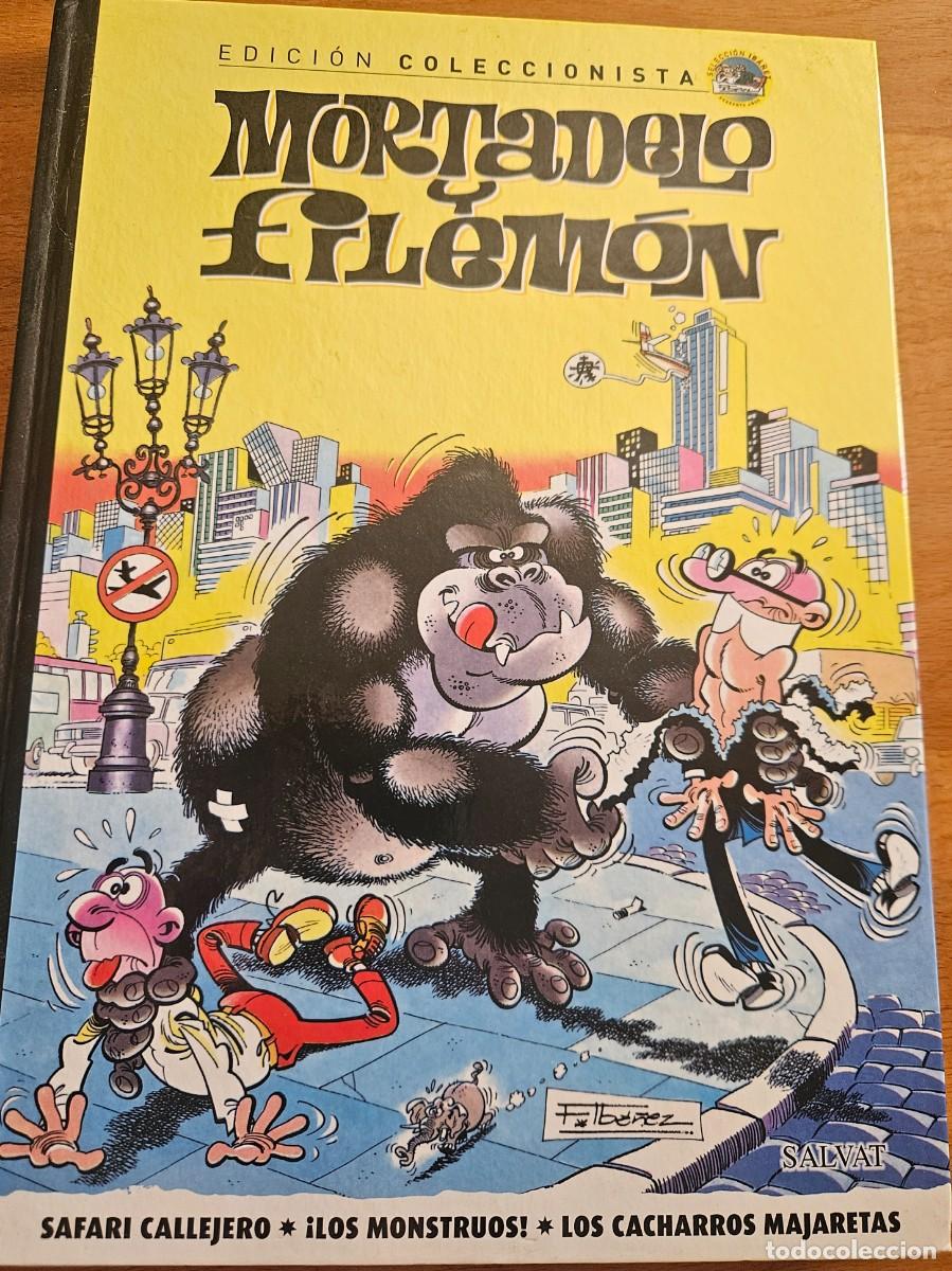 Tebeos: Mortadelo y Filem&oacute;n - Edici&oacute;n coleccionista n&deg; 10 Salvat 2015 - Safari callejero Los monstruos etc
