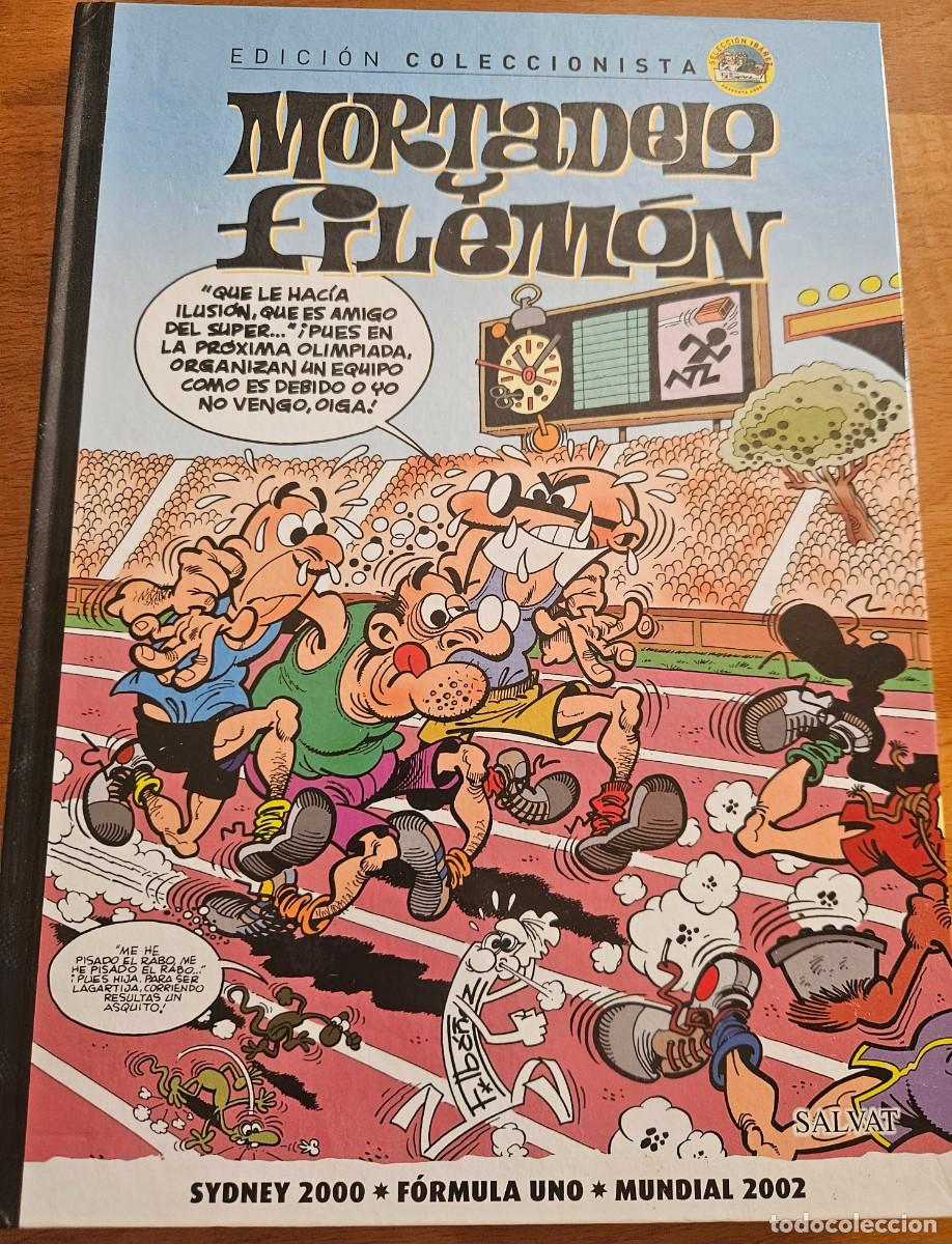 Tebeos: Mortadelo y Filem&oacute;n - Edici&oacute;n coleccionista n&deg; 12 Salvat 2016 - Sidney 2000 Formula Uno Mundial 2002