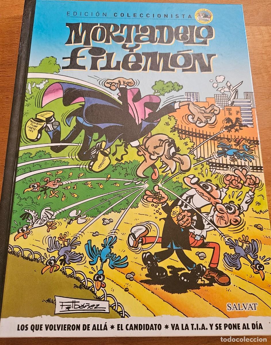 Tebeos: Mortadelo y Filem&oacute;n - Edici&oacute;n coleccionista n&deg; 15 Salvat 2016 - Los que volvieron de all&aacute; etc