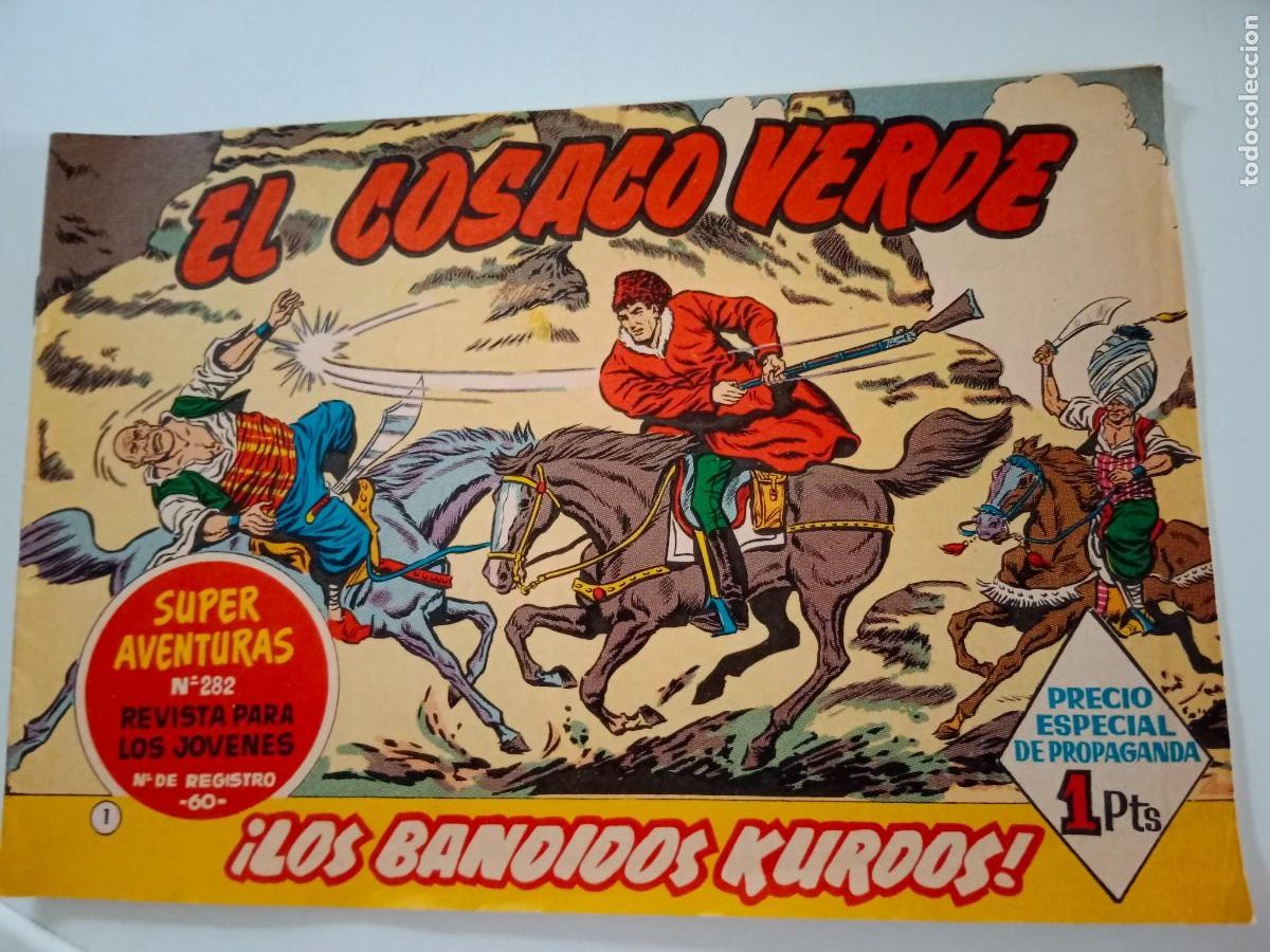 Tebeos: EL COSACO VERDE. FACS&Iacute;MIL