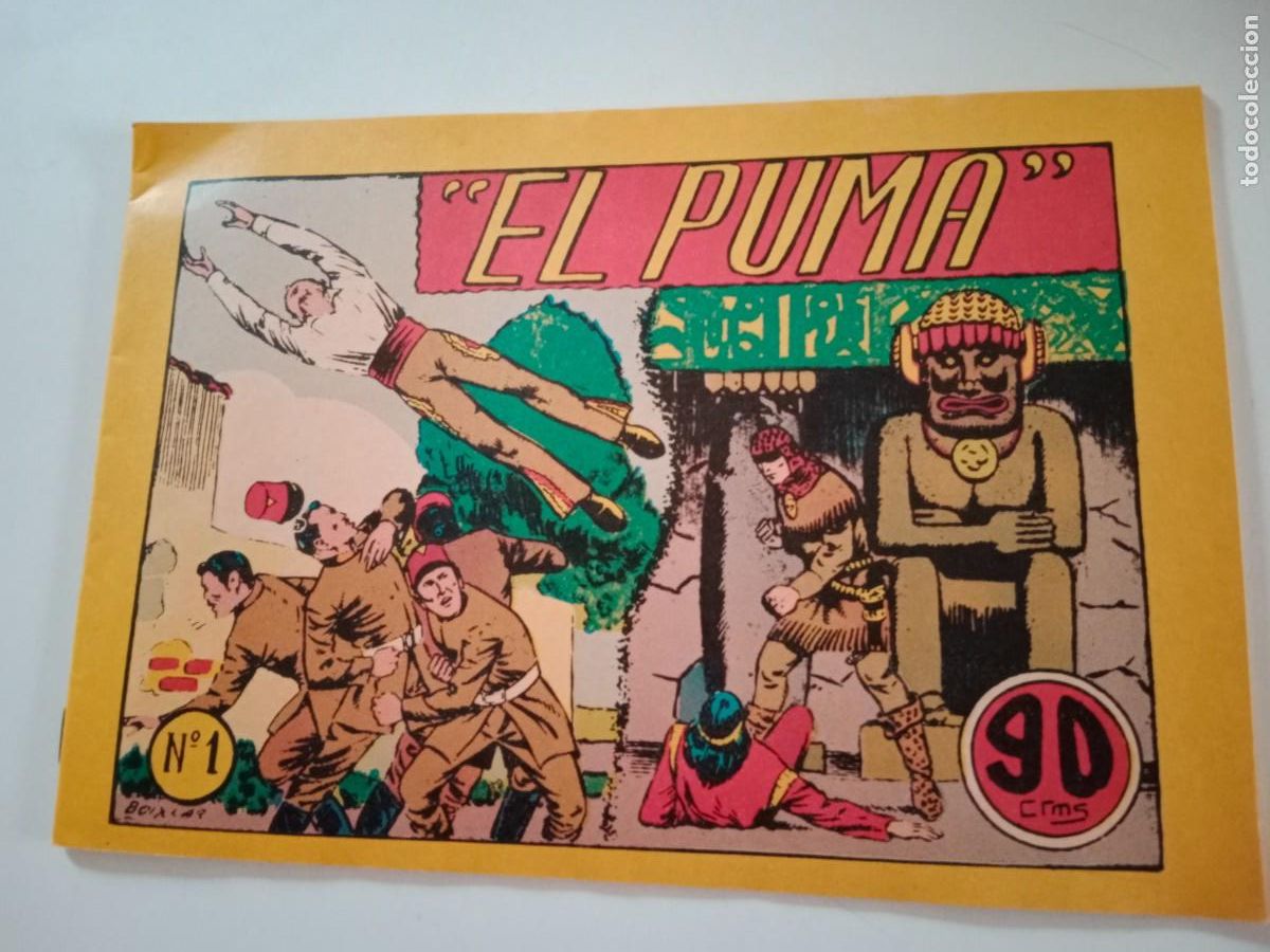 Tebeos: EL PUMA N&deg;. 1 FACS&Iacute;MIL
