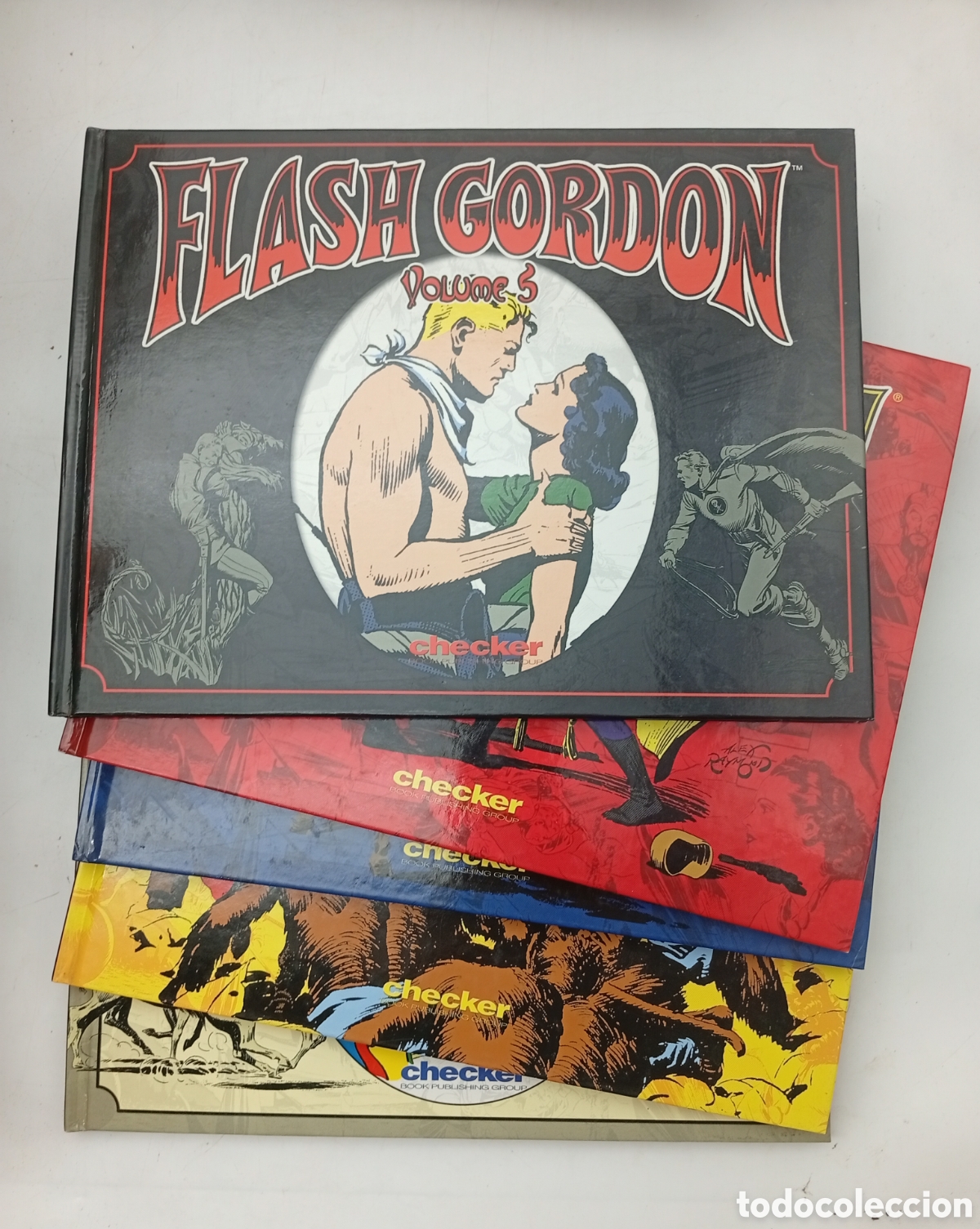 Tebeos: 5 vol&uacute;menes Flash Gordon reedici&oacute;n en ingl&eacute;s