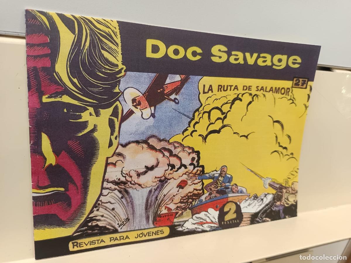 Tebeos: DOC SAVAGE N&ordm; 27 LA RUTA DE SALAMOR - EDITORIAL ROLLAN REEDICION