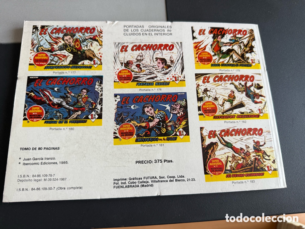 Tebeos: EL CACHORRO. Tomo 23. IBERCOMIC - Foto 2