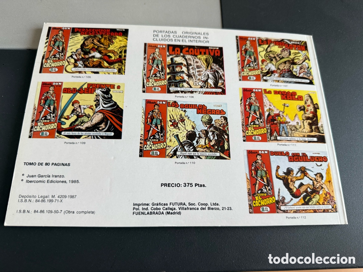 Tebeos: EL CACHORRO. Tomo 14. IBERCOMIC - Foto 2