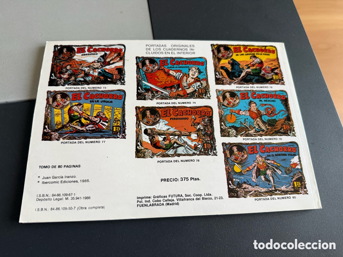 Tebeos: EL CACHORRO. Tomo 10. IBERCOMIC - Foto 2