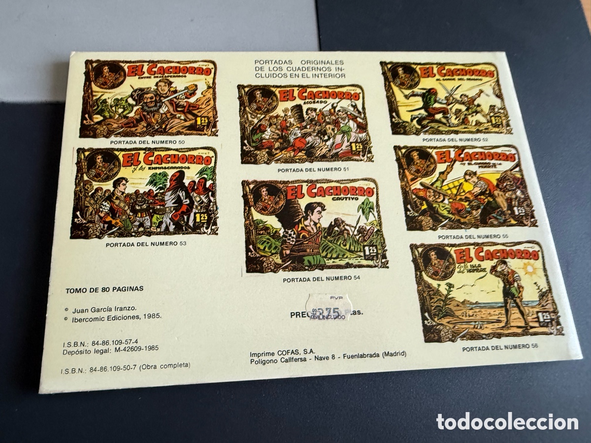 Tebeos: EL CACHORRO. Tomo 7. IBERCOMIC - Foto 2