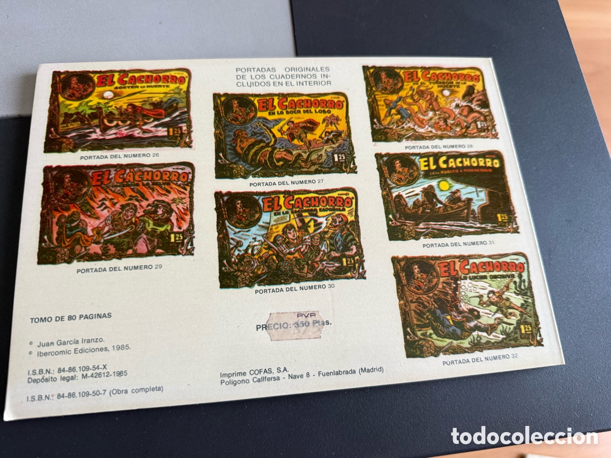 Tebeos: EL CACHORRO. Tomo 4. IBERCOMIC - Foto 2