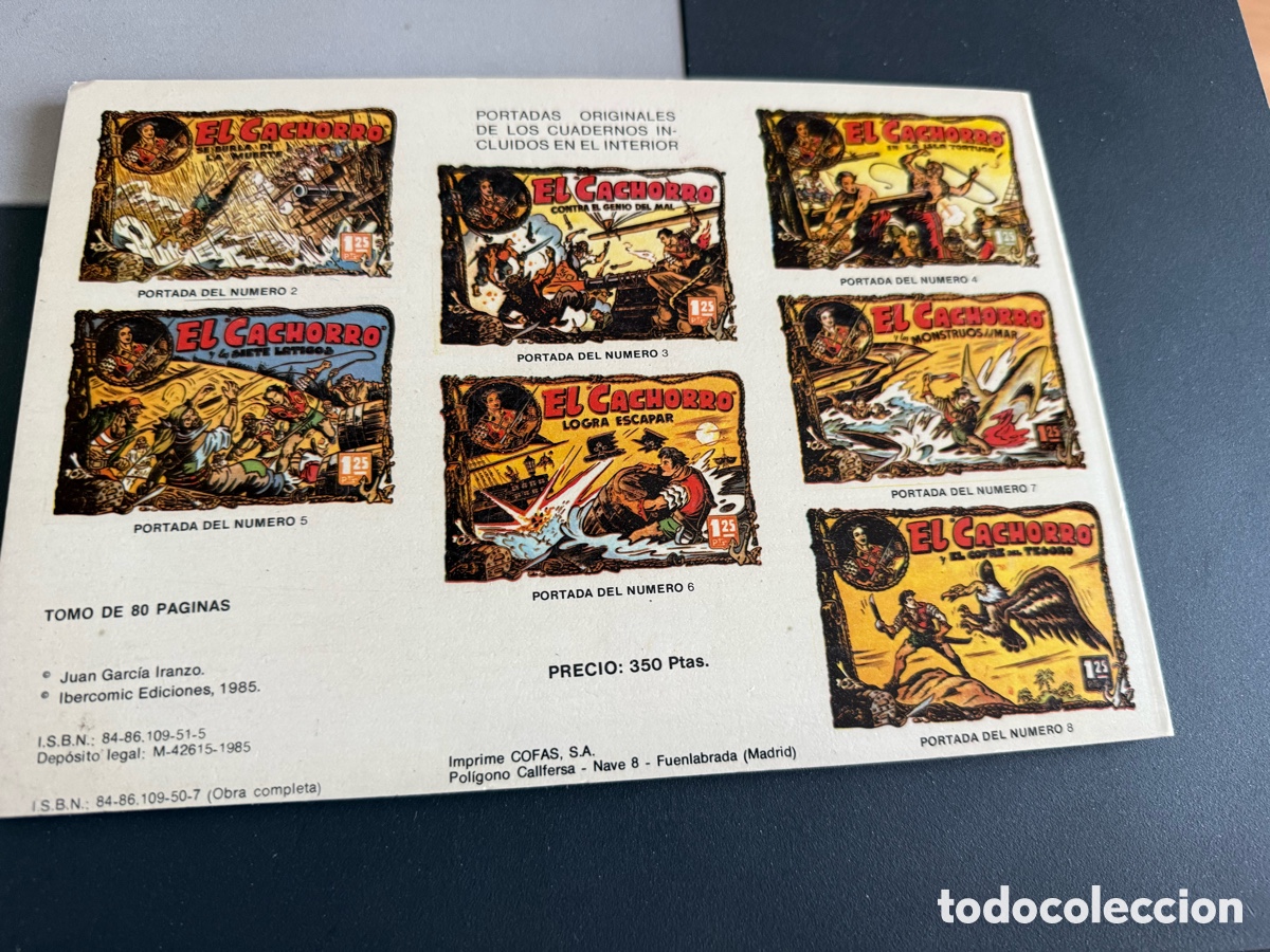 Tebeos: EL CACHORRO. TOMO 1. IBERCOMIC - Foto 2