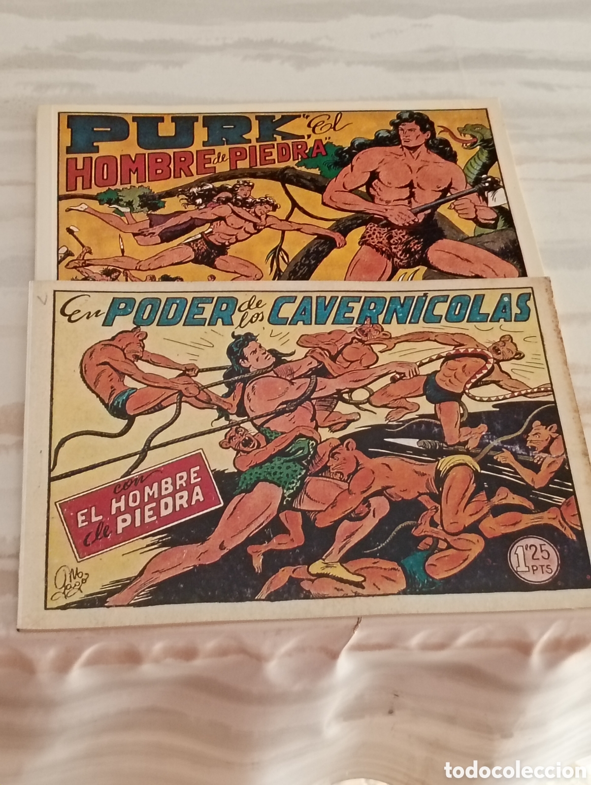 Tebeos: PURK EL HOMBRE DE PIEDRA 2 RETAPADOS