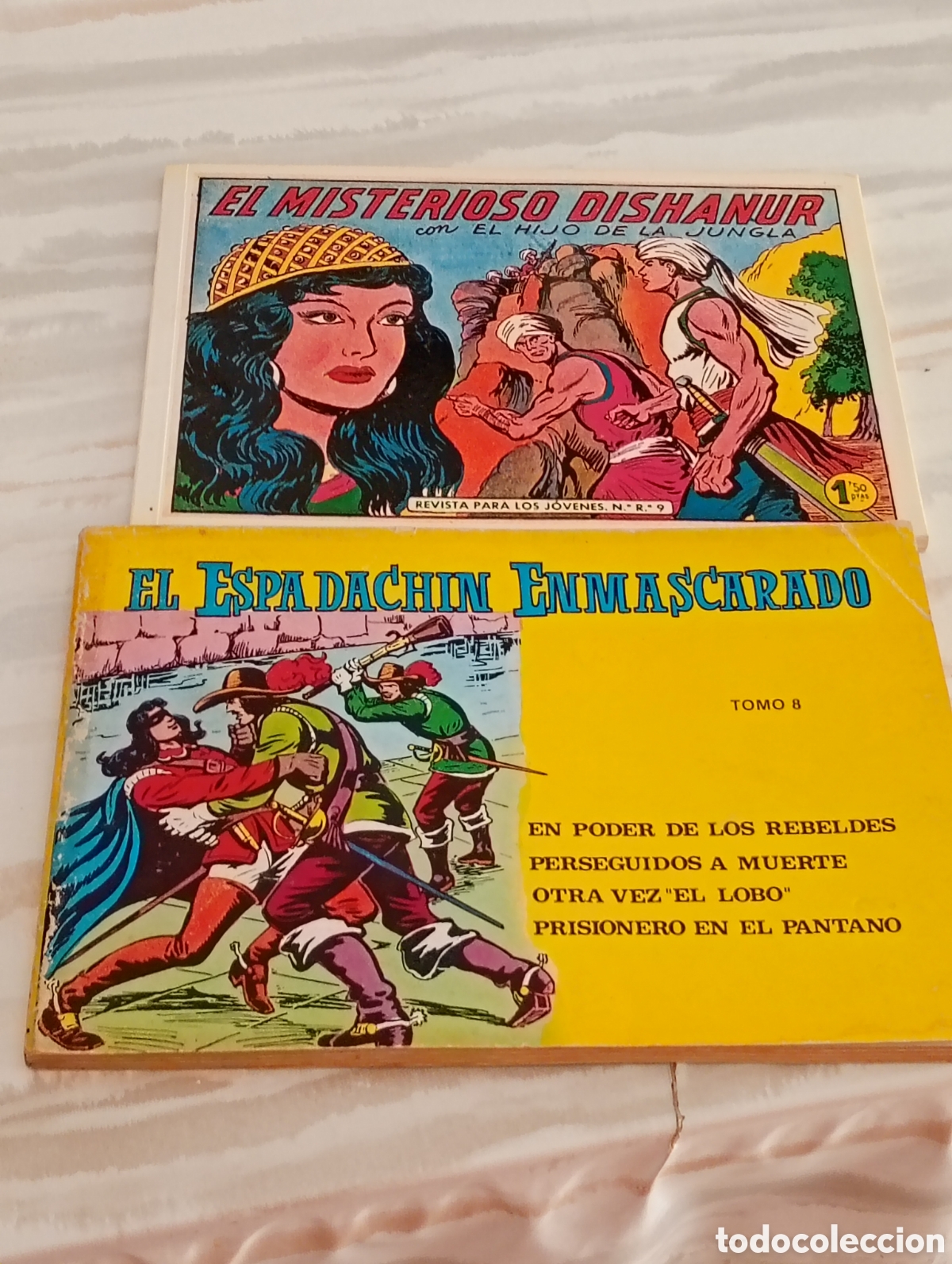 Tebeos: EL ESPADACH&Iacute;N ENMASCARADO &EL HIJO DE LA JUNGLA
