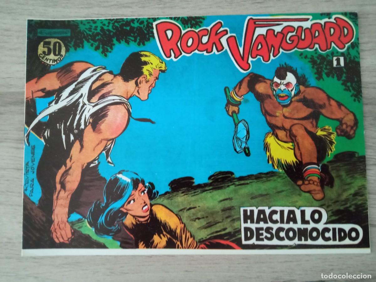 Tebeos: ROCK VANGUARD N&ordm; 1, HACIA LO DESCONOCIDO