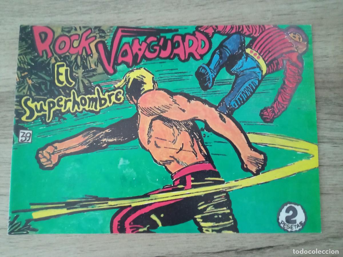 Tebeos: ROCK VANGUARD N&ordm; 39, EL SUPERHOMBRE
