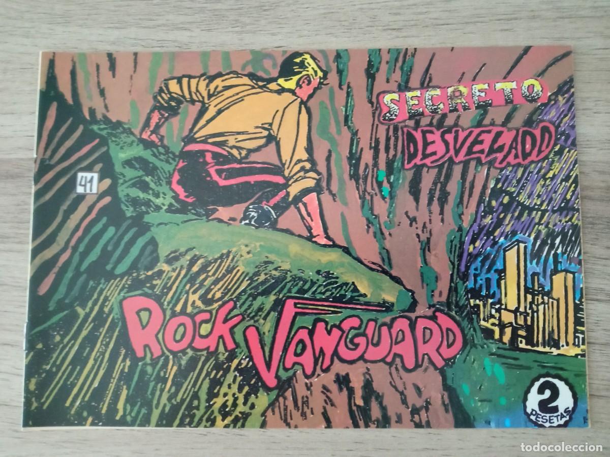 Tebeos: ROCK VANGUARD N&ordm; 41, SECRETO DESVELADO