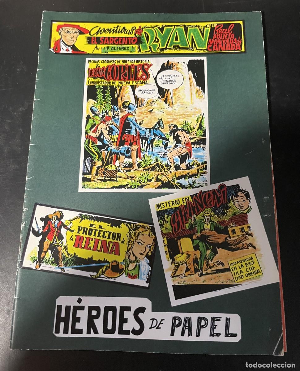 Tebeos: HEROES DE PAPEL N&ordm; 1 AL 8 - Foto 2