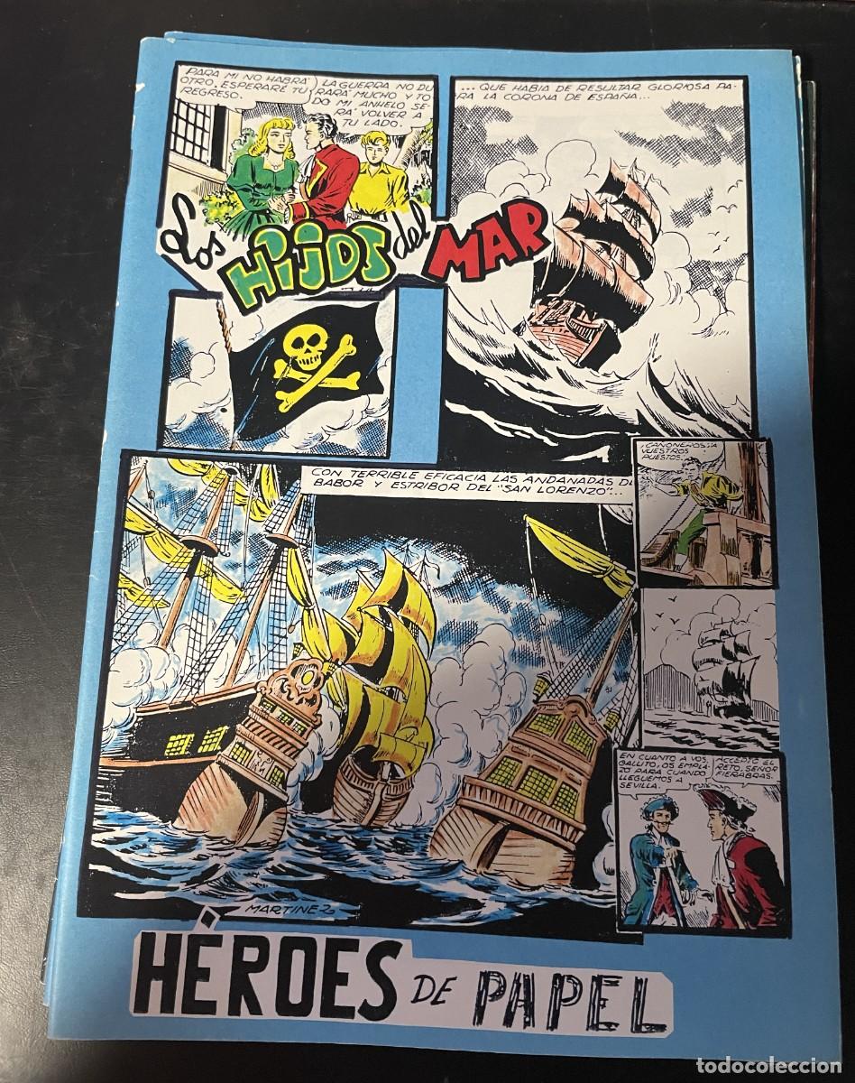 Tebeos: HEROES DE PAPEL N&ordm; 1 AL 8 - Foto 5
