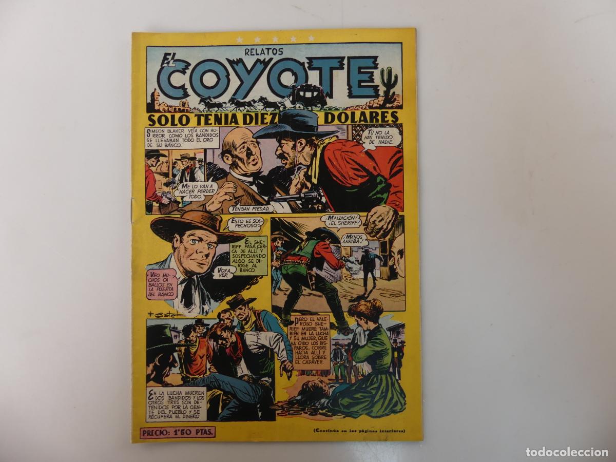 Tebeos: RELATOS EL COYOTE - SOLO TENIA 10 DOLARES -- REF: 202