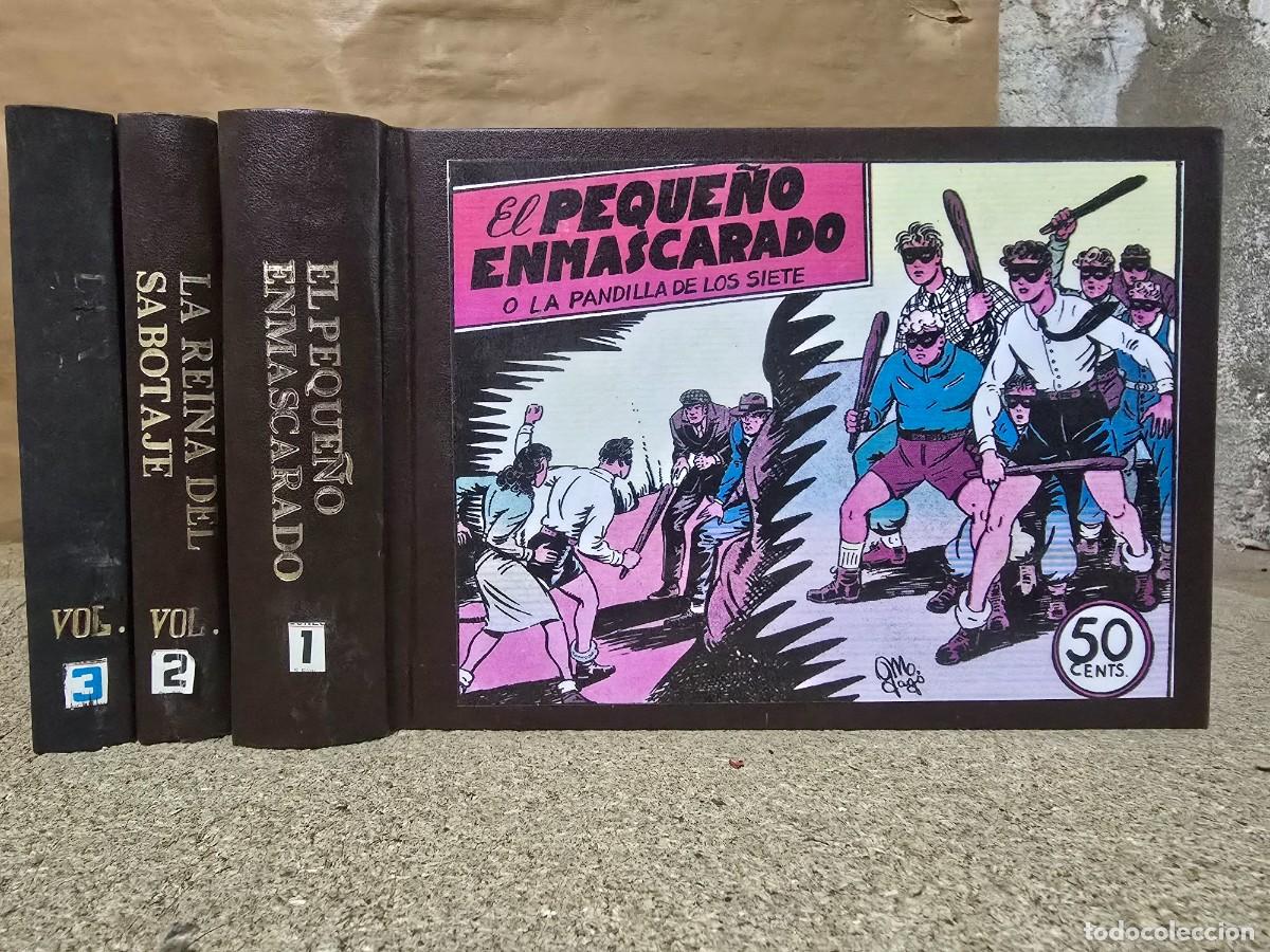Tebeos: La Pandilla de los Siete.Completa 3 Tomos.84 Tebeos.Valenciana.Facsimil