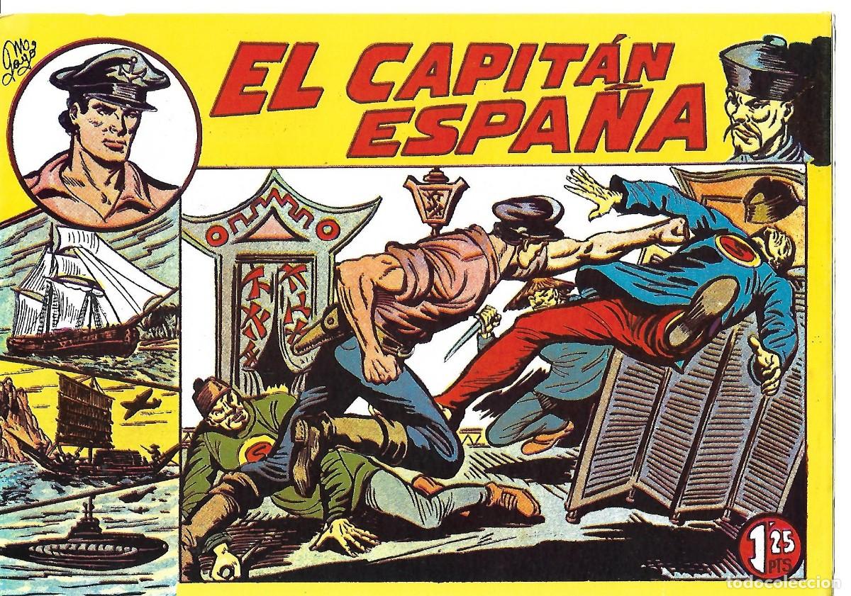 Tebeos: EL CAPITAN ESPA&Ntilde;A COMPLETA + ALMANAQUE