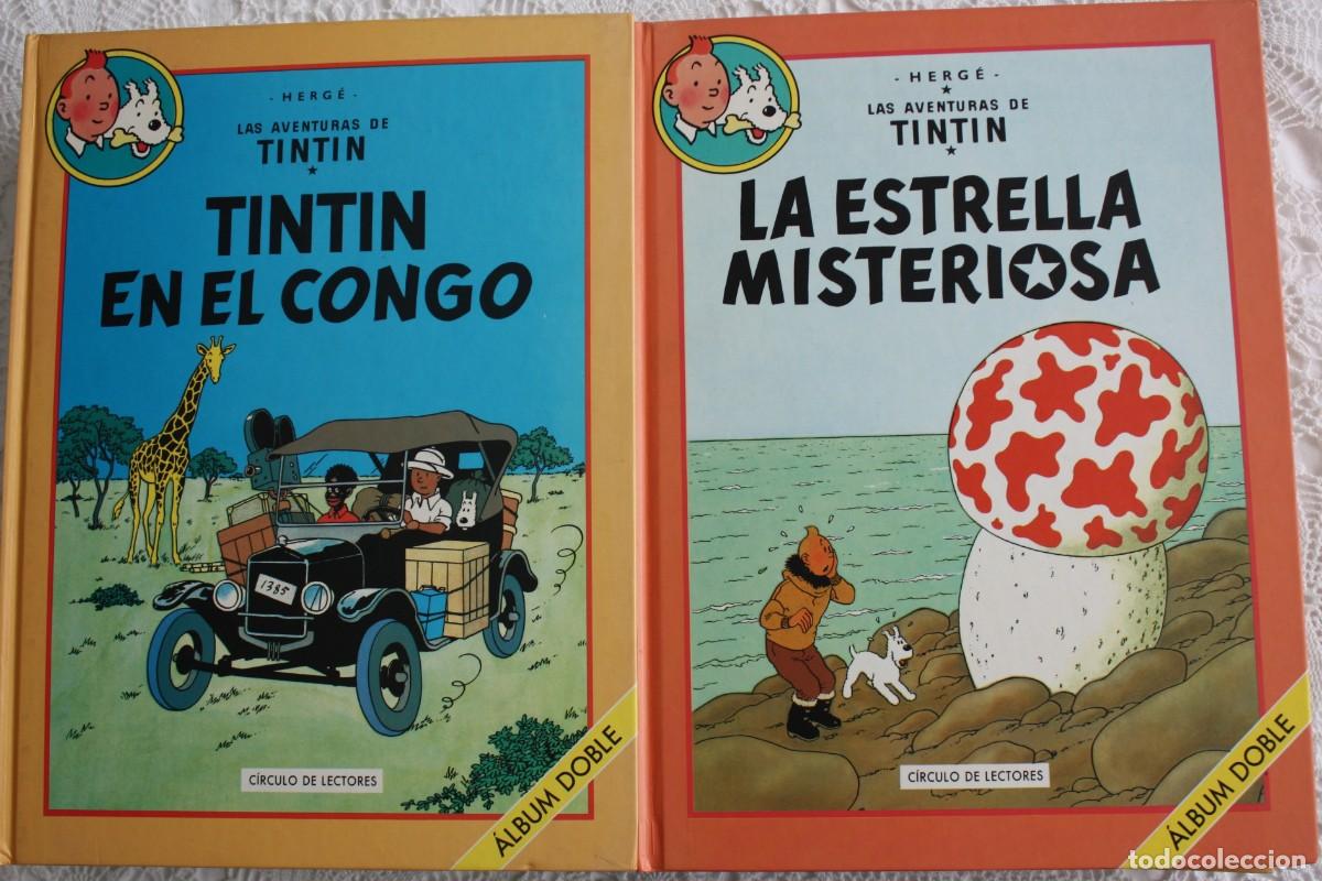 Tebeos: TINTIN - COMPLETA DOCE TOMOS DOBLES