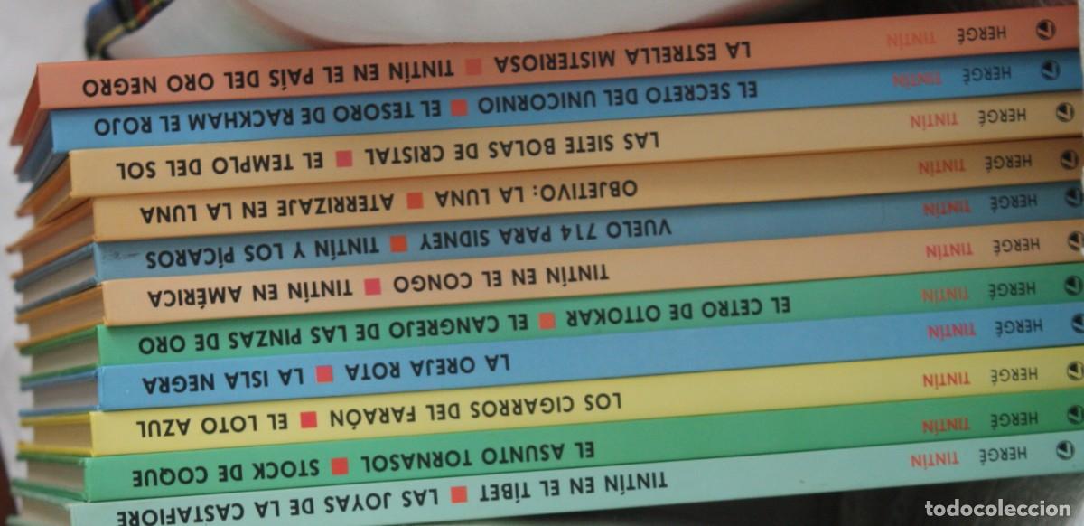 Tebeos: TINTIN - COMPLETA DOCE TOMOS DOBLES - Foto 2