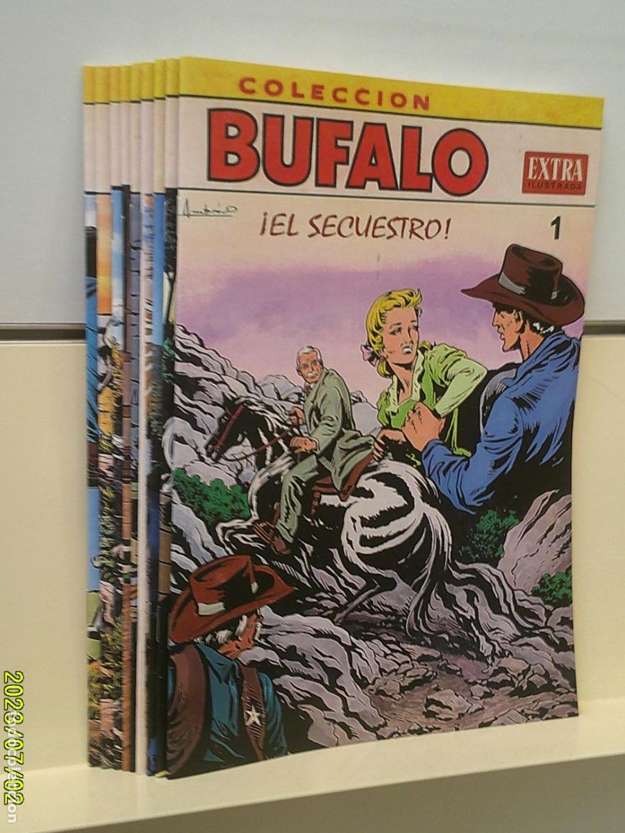 Tebeos: COLECCION BUFALO COMPLETA 9 NUM. REEDICION
