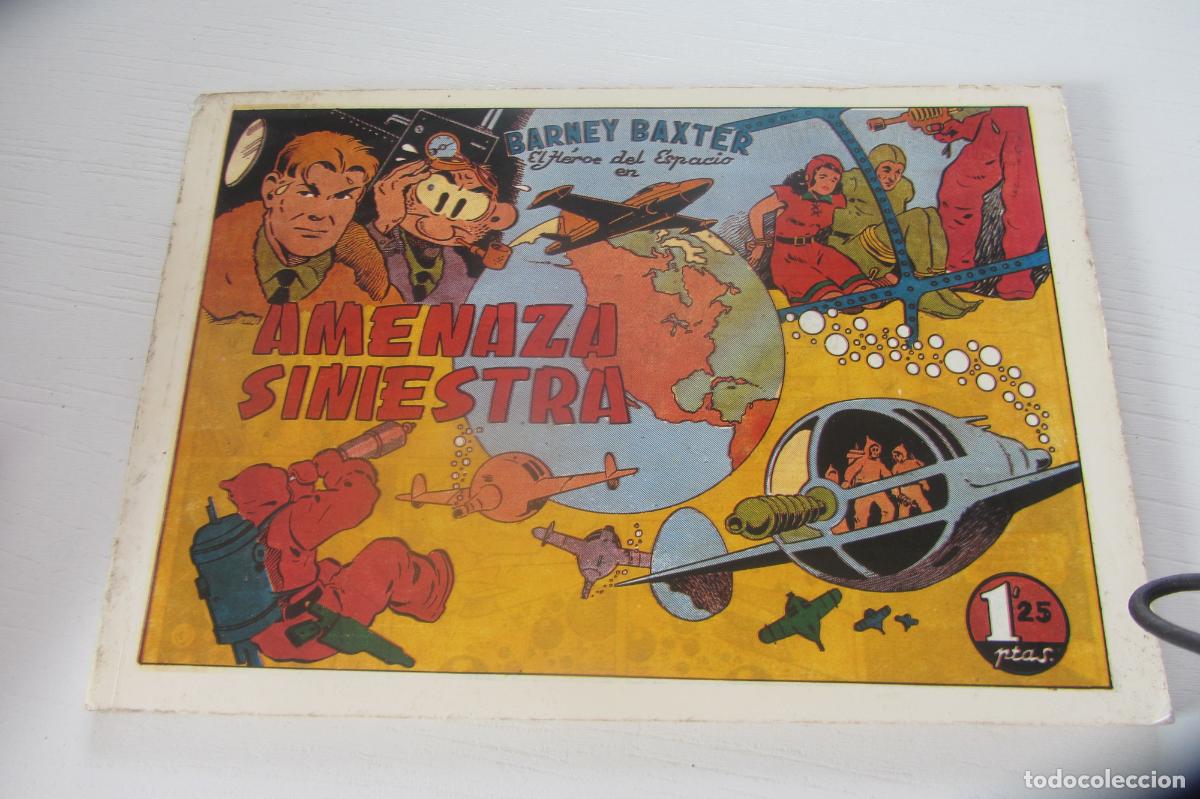 Tebeos: BARNEY BAXTER TOMO CON LOS N&ordm; DE 1 AL 6 ESPACIO EN AMENAZA SINIESTRA EDICIONES JLA 1986 arx94