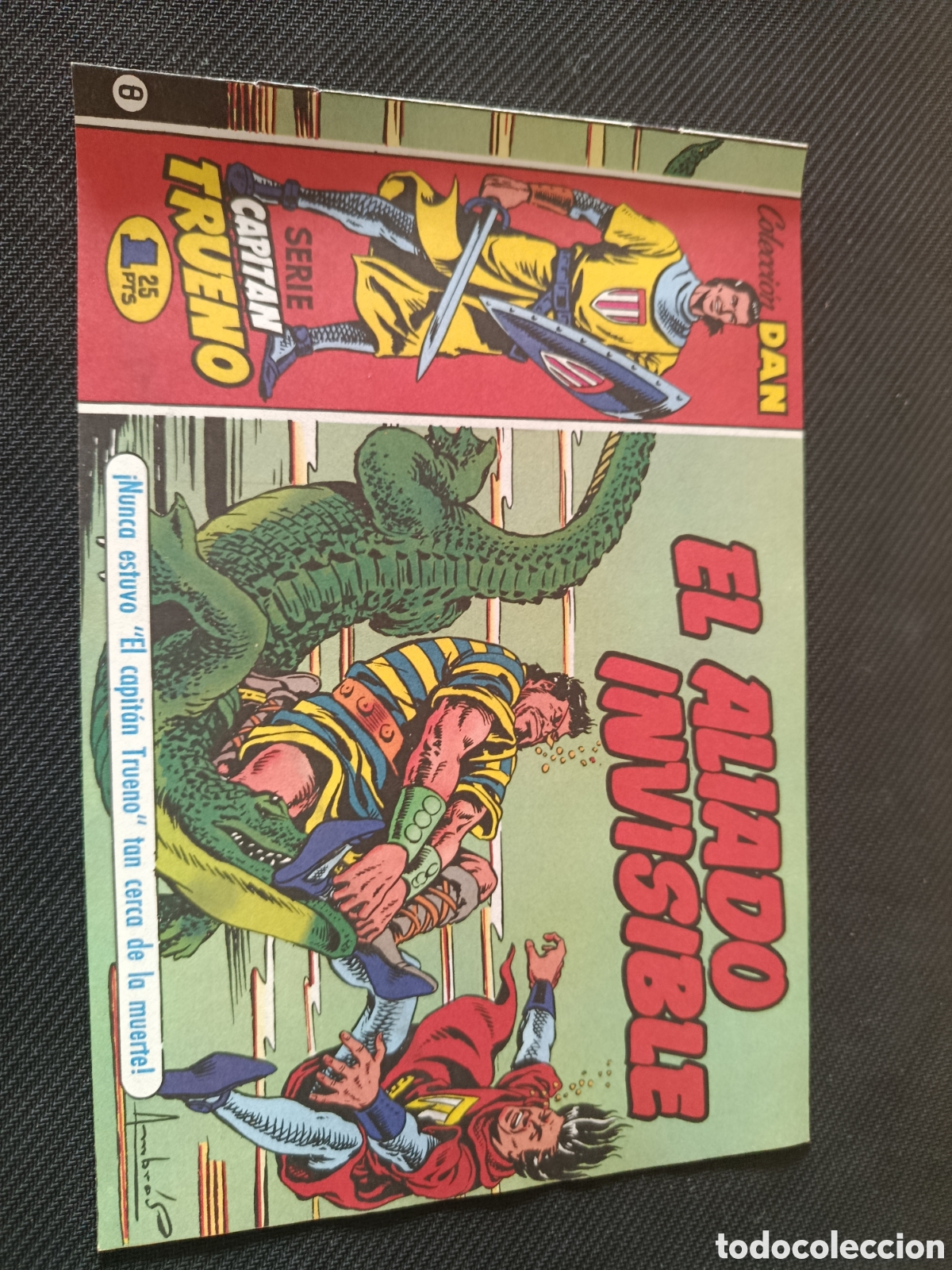 Tebeos: Colecci&oacute;n dan Serie capitan trueno n&deg;8