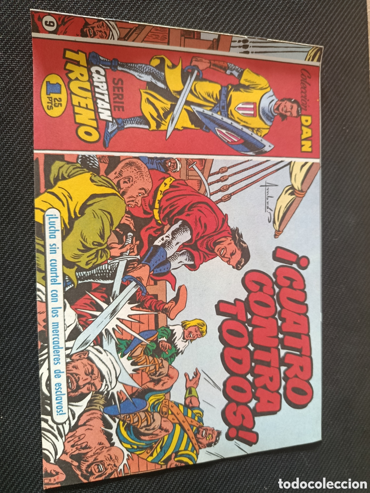 Tebeos: Colecci&oacute;n dan Serie capitan trueno n&deg;9