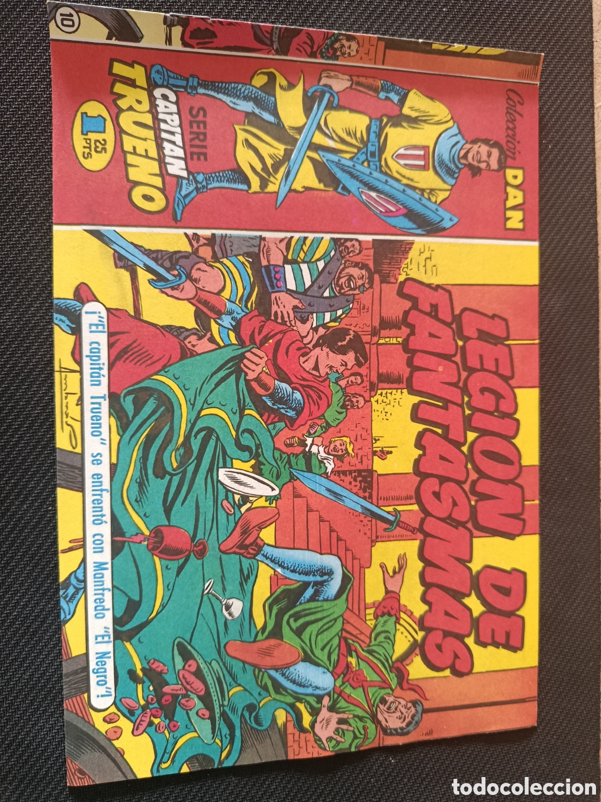 Tebeos: Colecci&oacute;n dan Serie capitan trueno n&deg;10