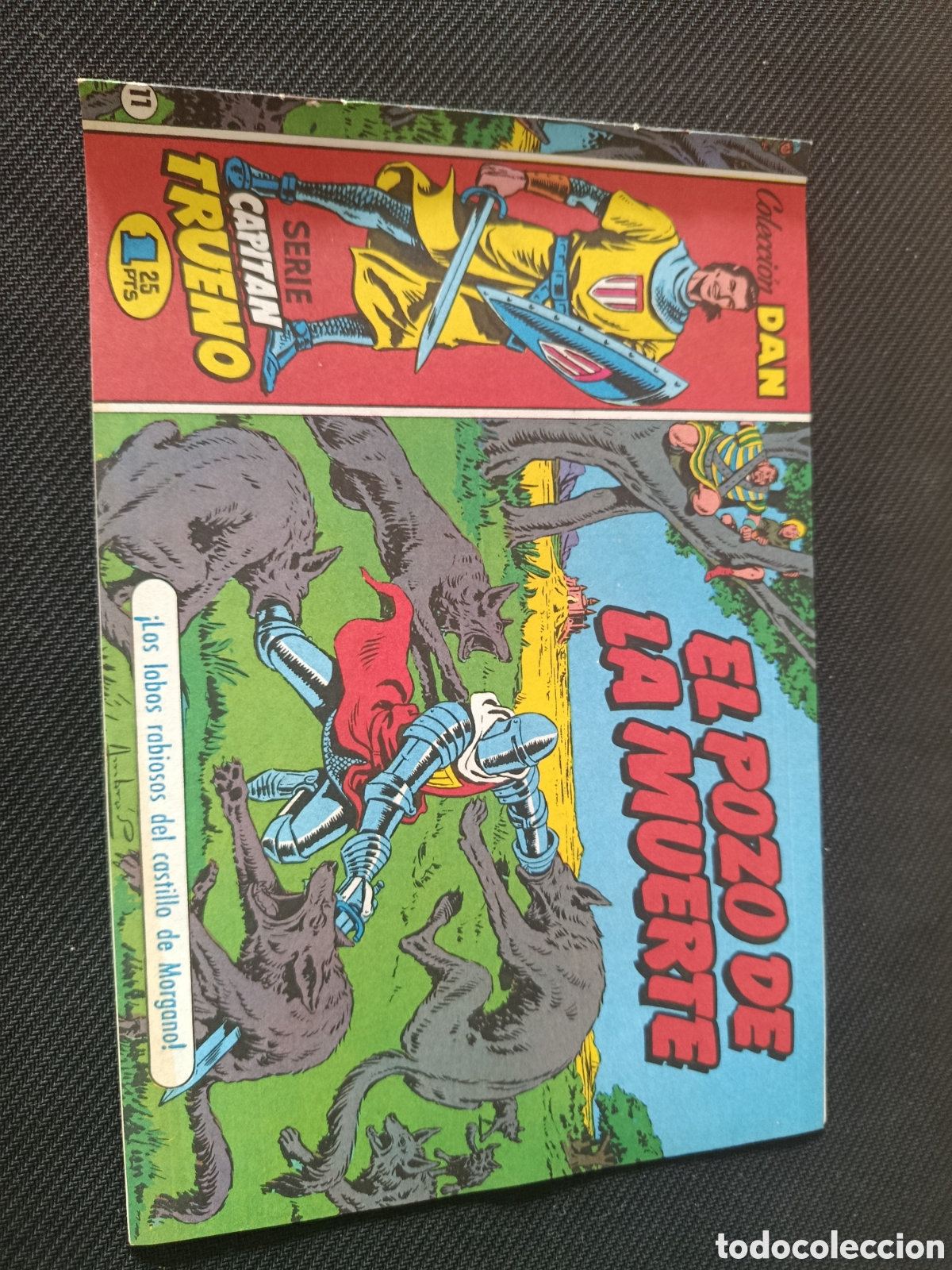 Tebeos: Colecci&oacute;n dan Serie capitan trueno n&deg;11