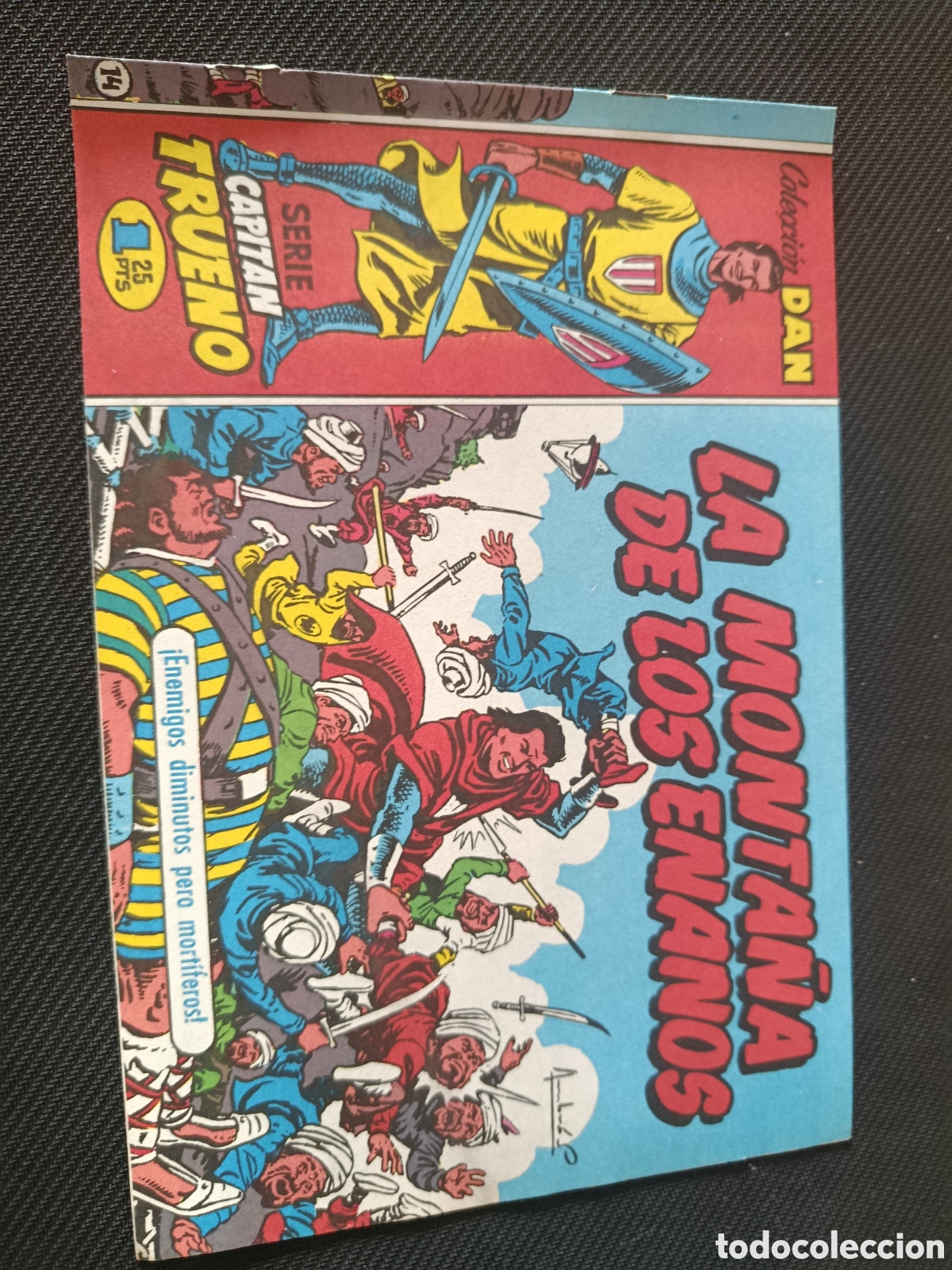 Tebeos: Colecci&oacute;n dan Serie capitan trueno n&deg;14