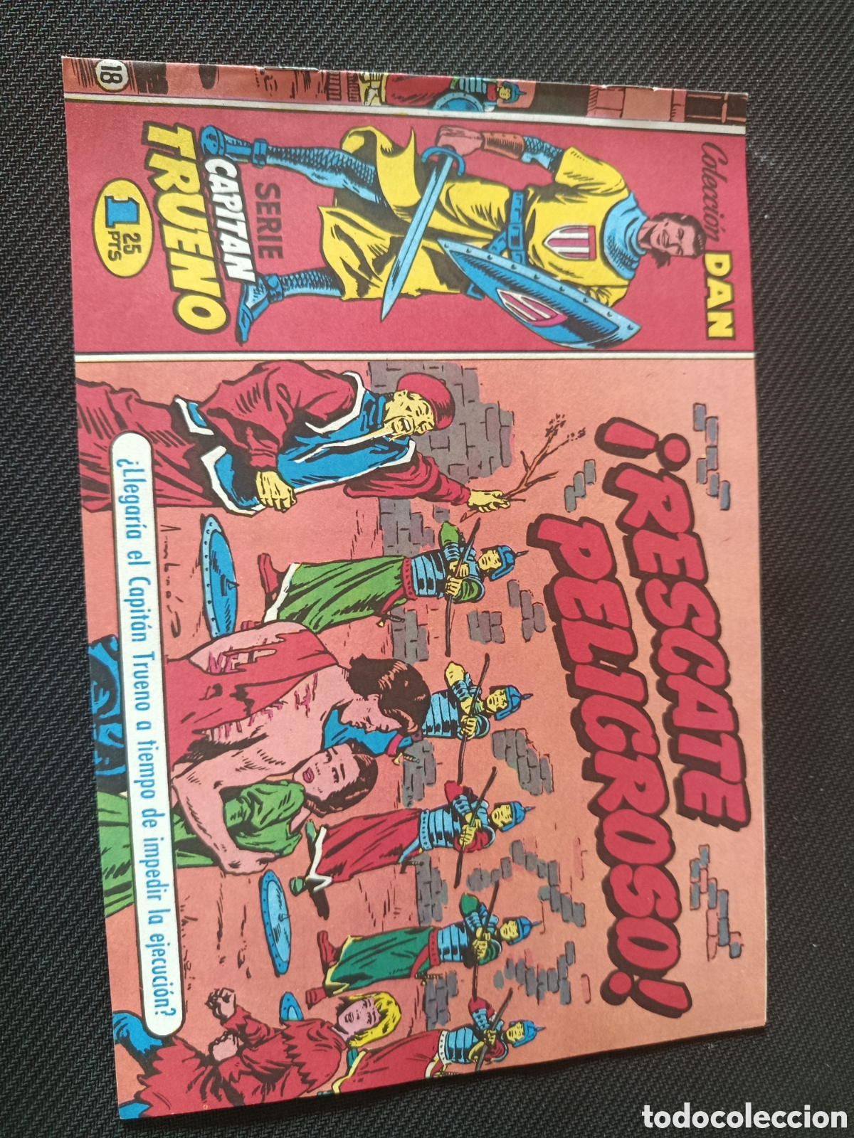 Tebeos: Colecci&oacute;n dan Serie capitan trueno n&deg;18