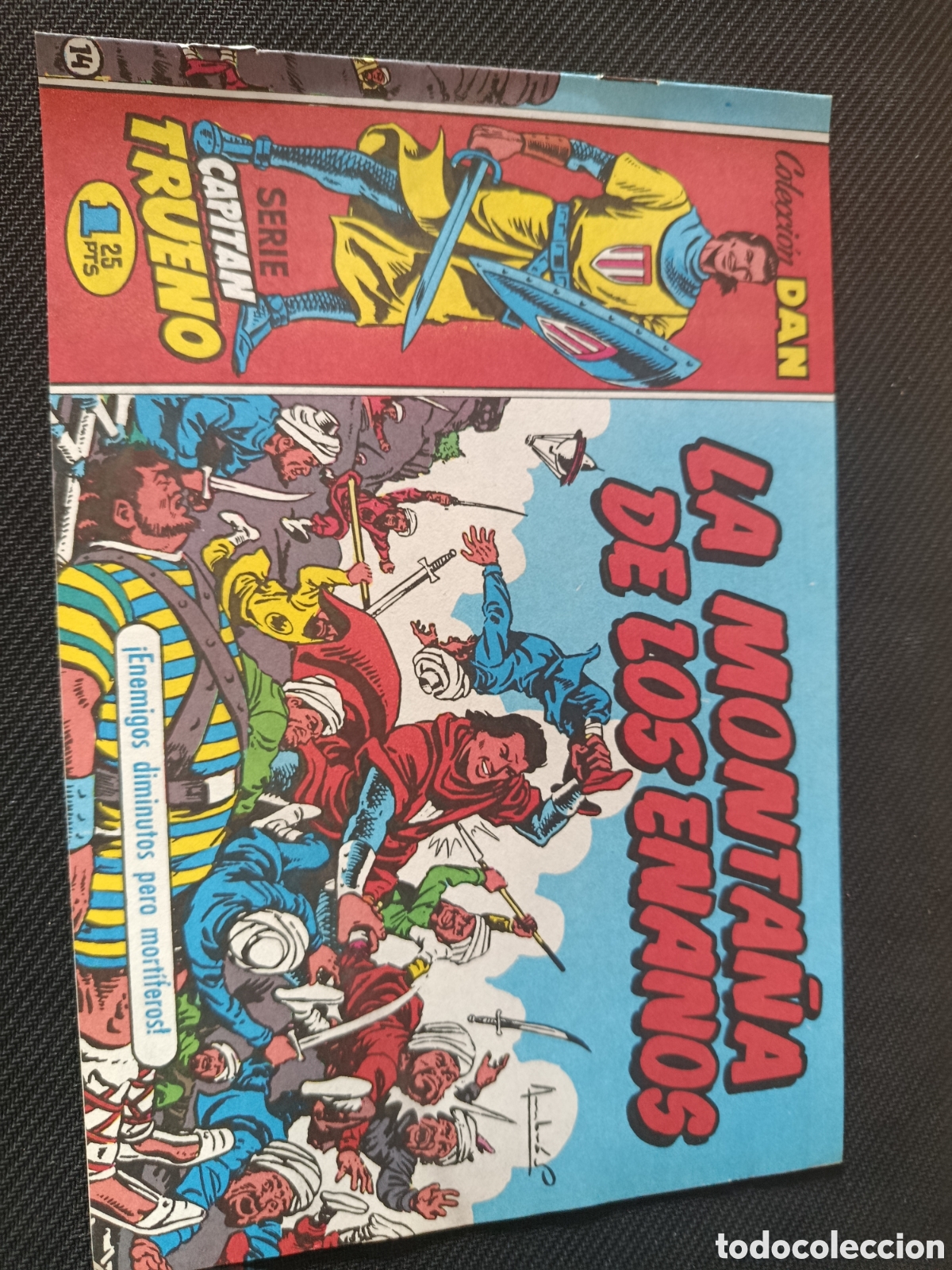 Tebeos: Colecci&oacute;n dan Serie capitan trueno n&deg;14