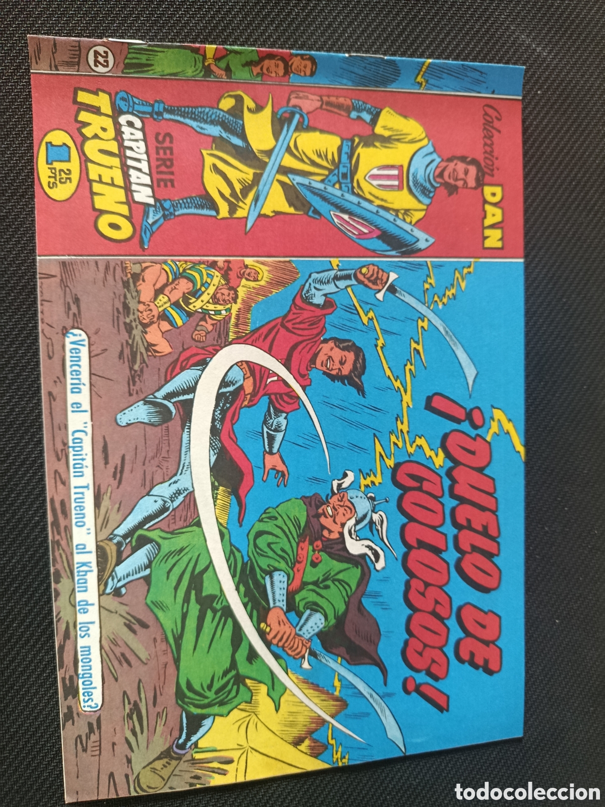 Tebeos: Colecci&oacute;n dan Serie capitan trueno n&deg;22