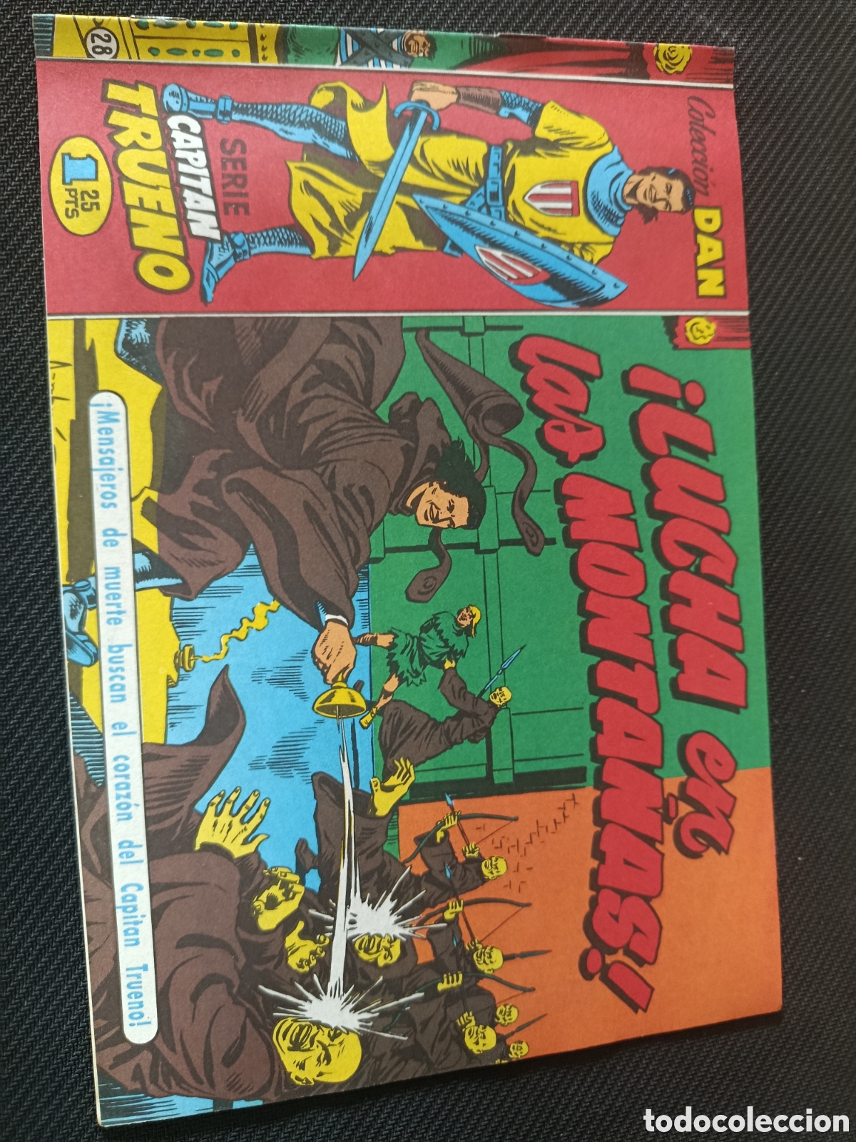 Tebeos: Colecci&oacute;n dan Serie capitan trueno n&deg;28