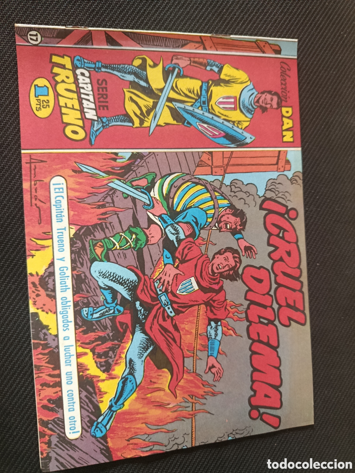Tebeos: Colecci&oacute;n dan Serie capitan trueno n&deg;17