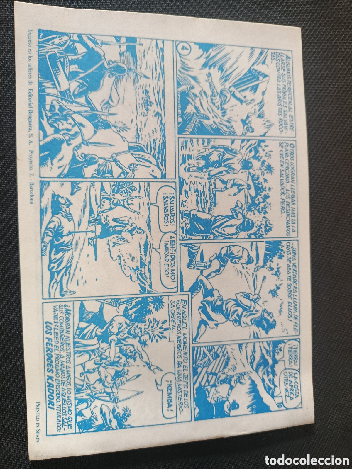 Tebeos: Colecci&oacute;n dan Serie capitan trueno n&deg;4 - Foto 2