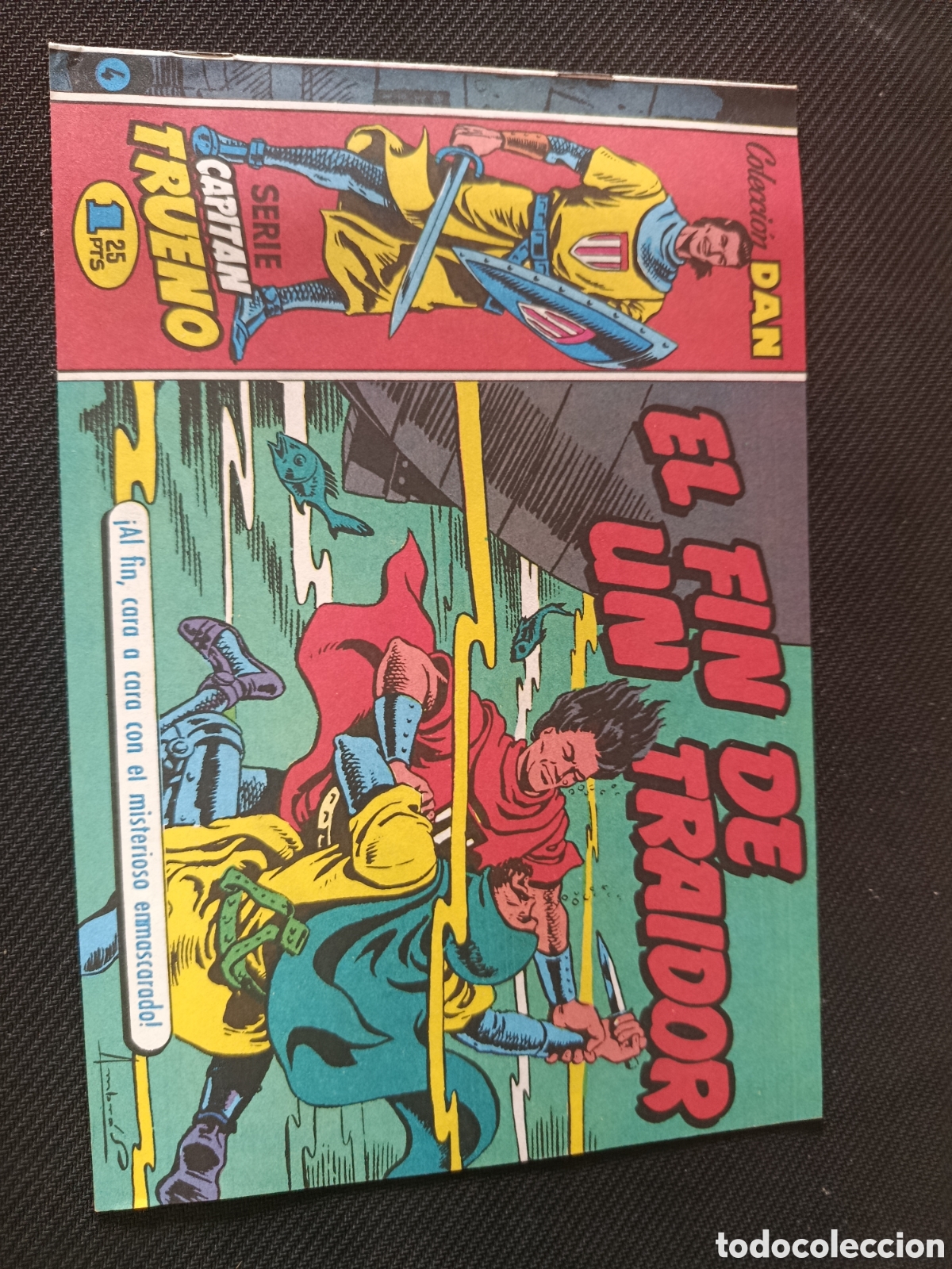 Tebeos: Colecci&oacute;n dan Serie capitan trueno n&deg;4